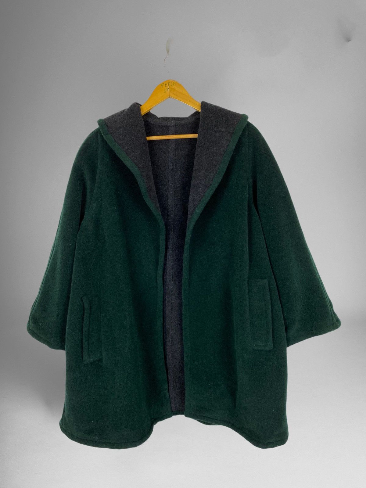 Designer Double Breast Wool Jacket Made Italy Size US S / EU 44-46 / 1 - 1 Thumbnail