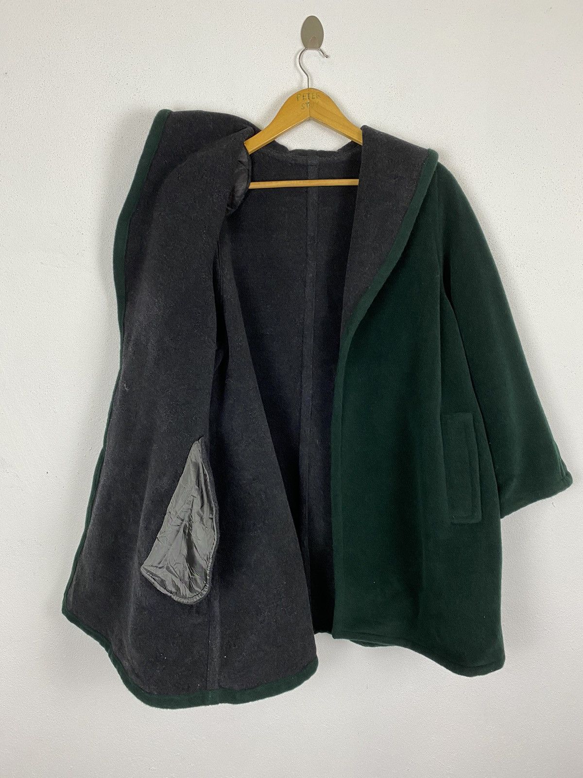 Designer Double Breast Wool Jacket Made Italy Size US S / EU 44-46 / 1 - 3 Thumbnail