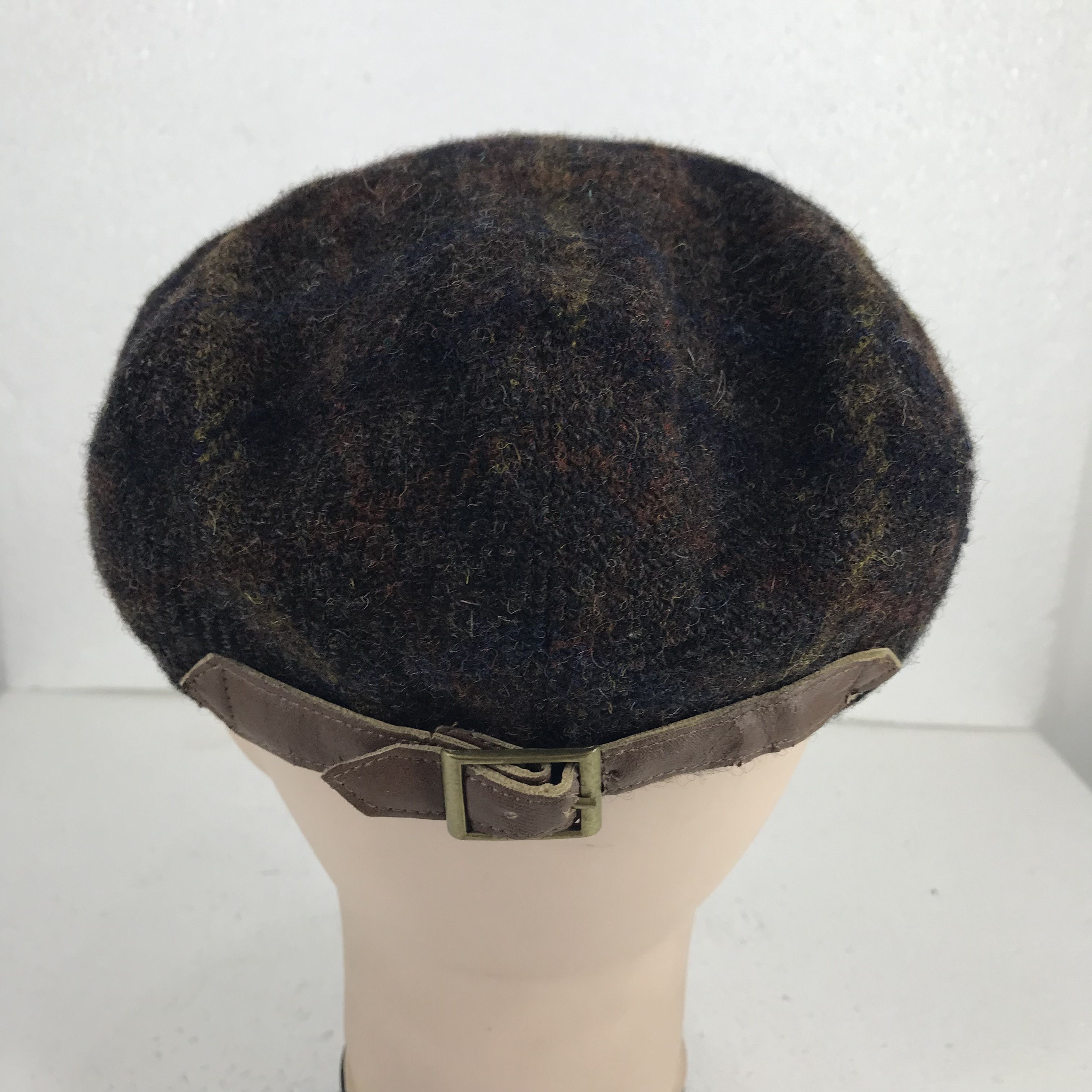 Harris Tweed HARRIS TWEED Pacific State Checkered Flat Cap Size ONE SIZE - 2 Thumbnail