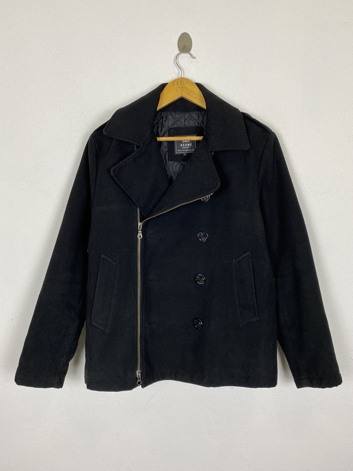 Beams Plus × Designer × Japanese Brand Beams Hearts Biker Coat Size US M / EU 48-50 / 2 - 2 Thumbnail