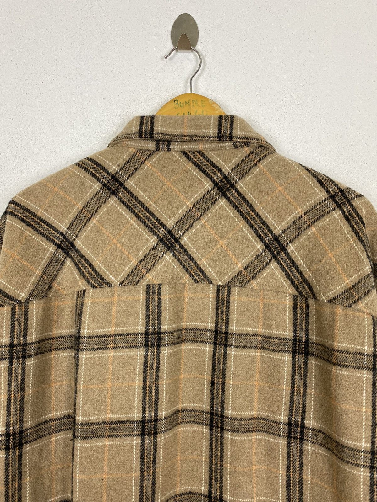 Designer × Flannel × Japanese Brand GLEEFUL OVER SIZE FLANNEL JACKET Size US M / EU 48-50 / 2 - 4 Thumbnail