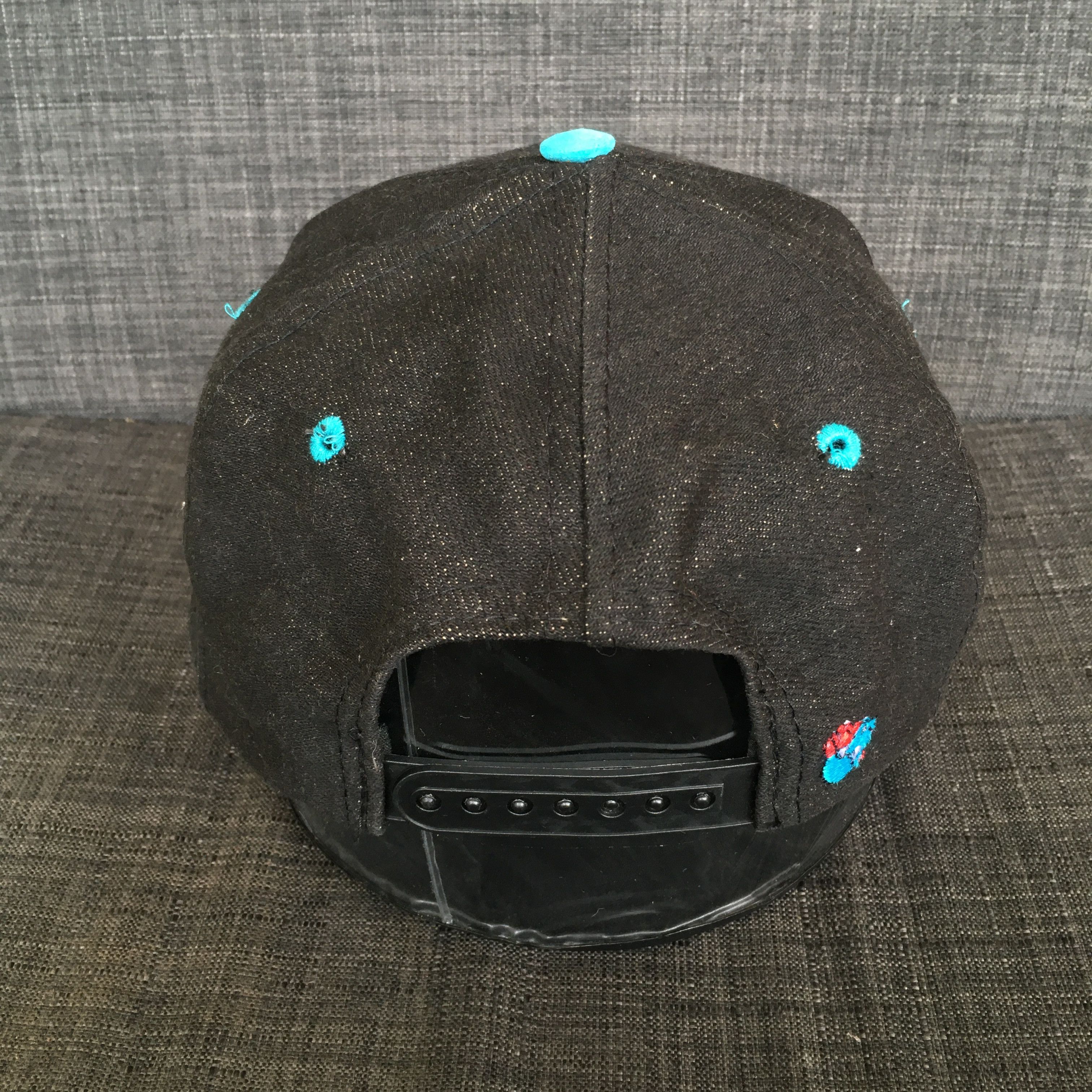 NHL Vintage 90s NHL San Jose Sharks Denim Snapback Cap Size ONE SIZE - 4 Thumbnail