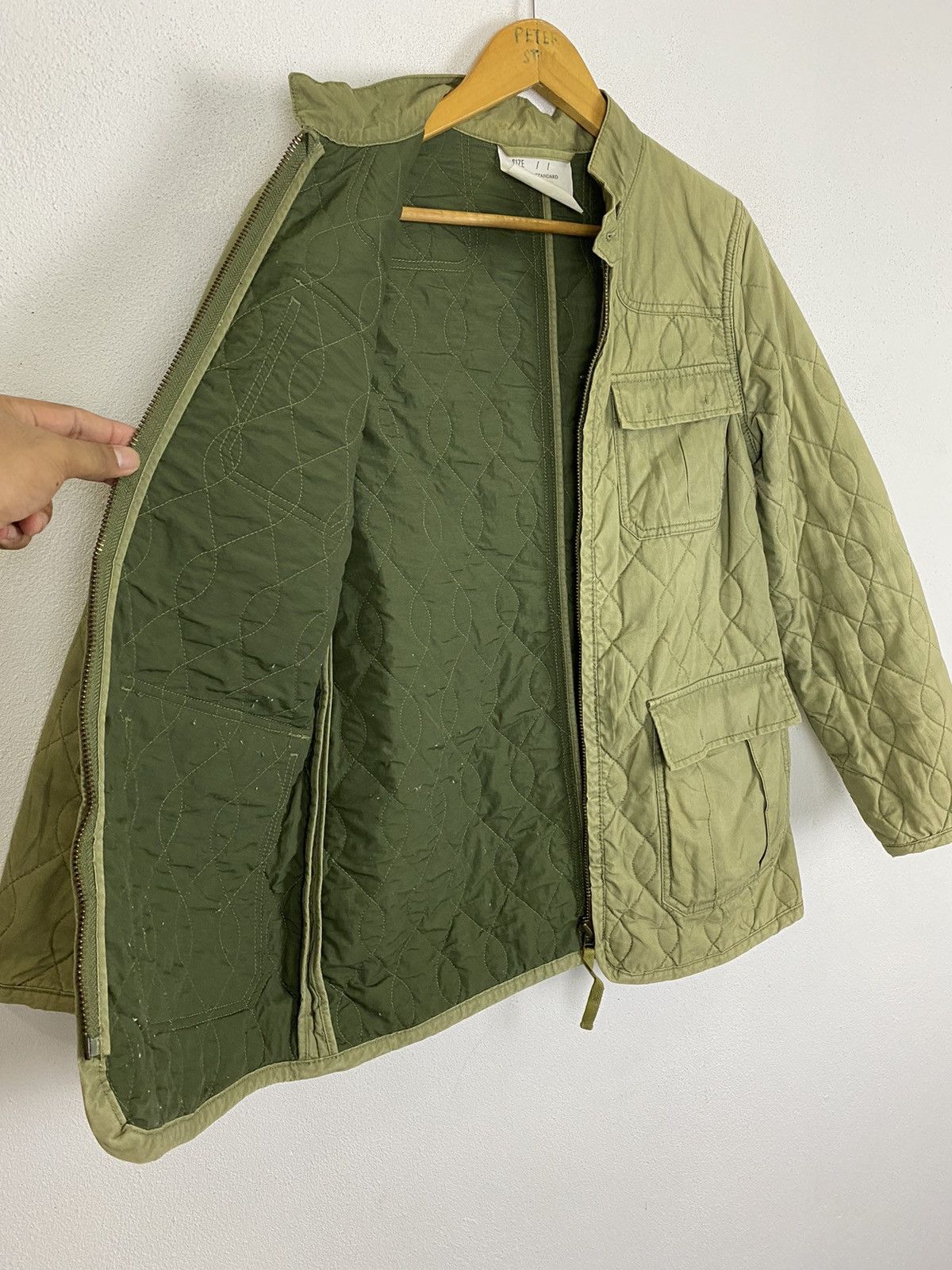 Journal Standard JOURNAL STANDART ZIPPER MILITARY COTTON JACKET Size US S / EU 44-46 / 1 - 4 Thumbnail
