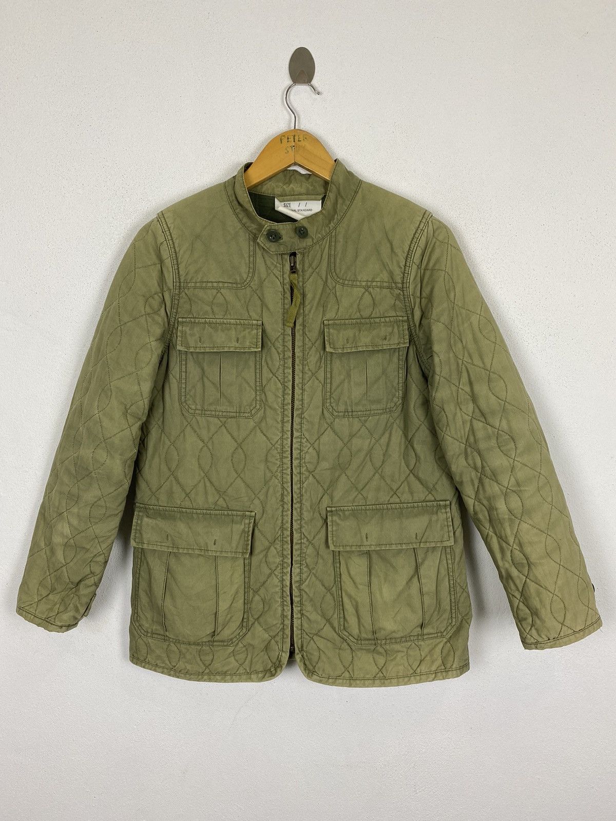 Journal Standard JOURNAL STANDART ZIPPER MILITARY COTTON JACKET Size US S / EU 44-46 / 1 - 2 Thumbnail