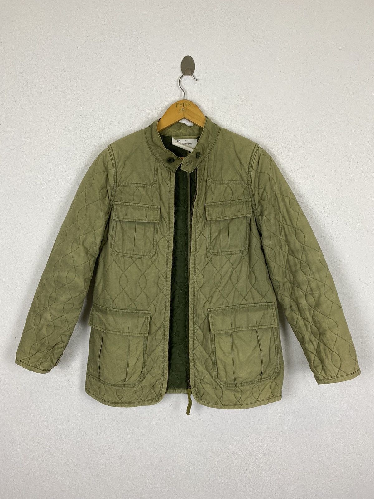 Journal Standard JOURNAL STANDART ZIPPER MILITARY COTTON JACKET Size US S / EU 44-46 / 1 - 3 Thumbnail