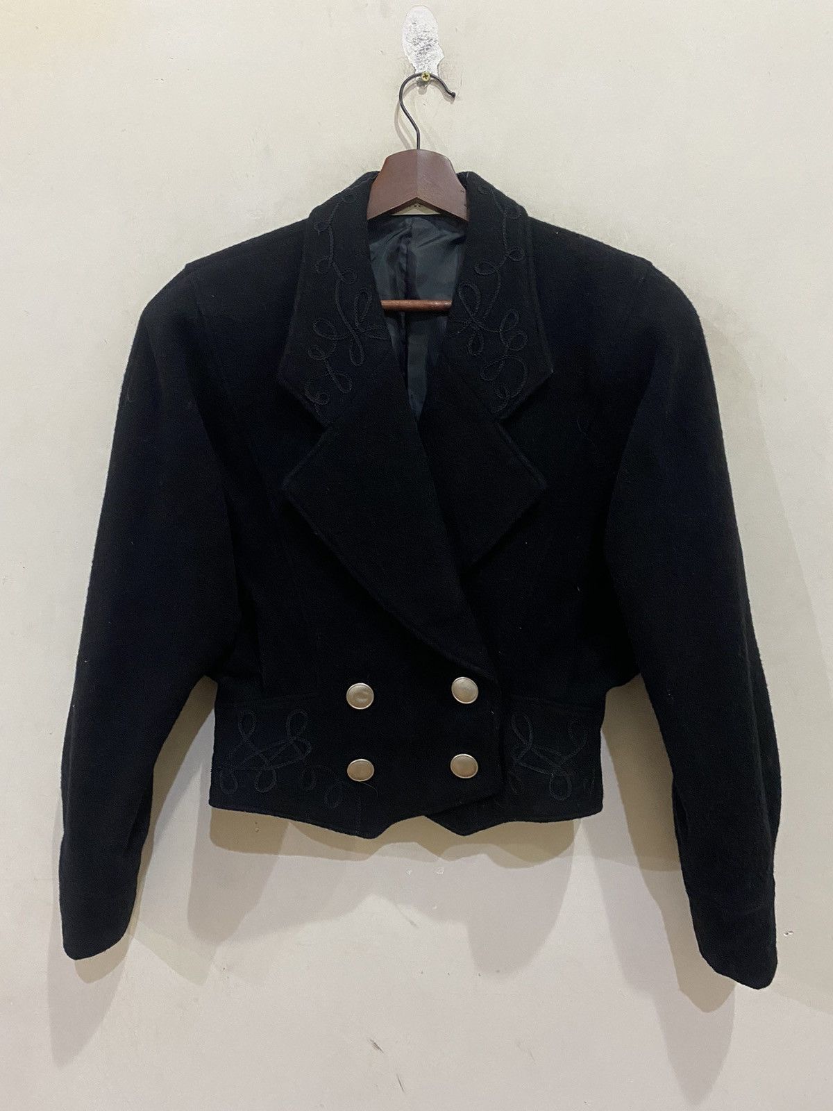 image of Designer Confection Short Jacket Nice Design in Black, Men's (Size Medium)