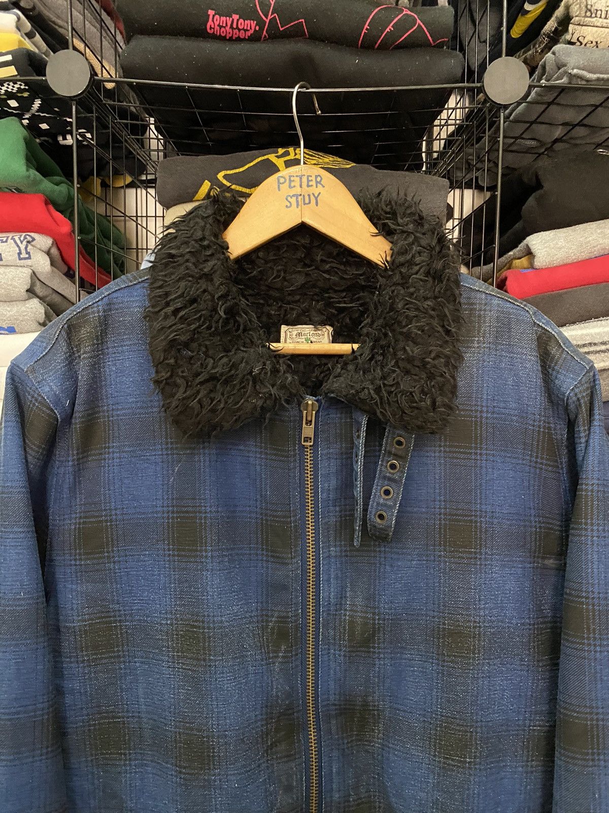 Designer × Japanese Brand Marlond tartan zipper jacket Size US XL / EU 56 / 4 - 4 Thumbnail