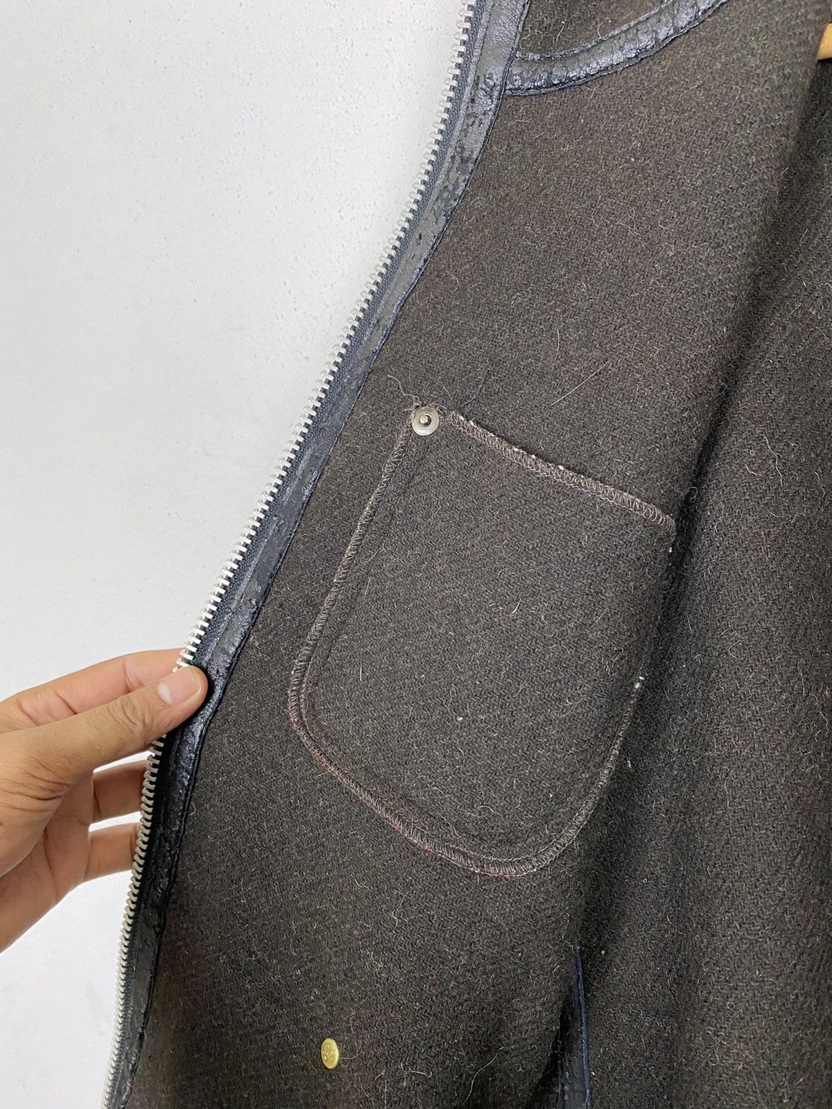 Designer × Japanese Brand CLUTH ZIPPER HODDIES REVERSIBLE JACKET-GK154 Size US M / EU 48-50 / 2 - 12 Thumbnail