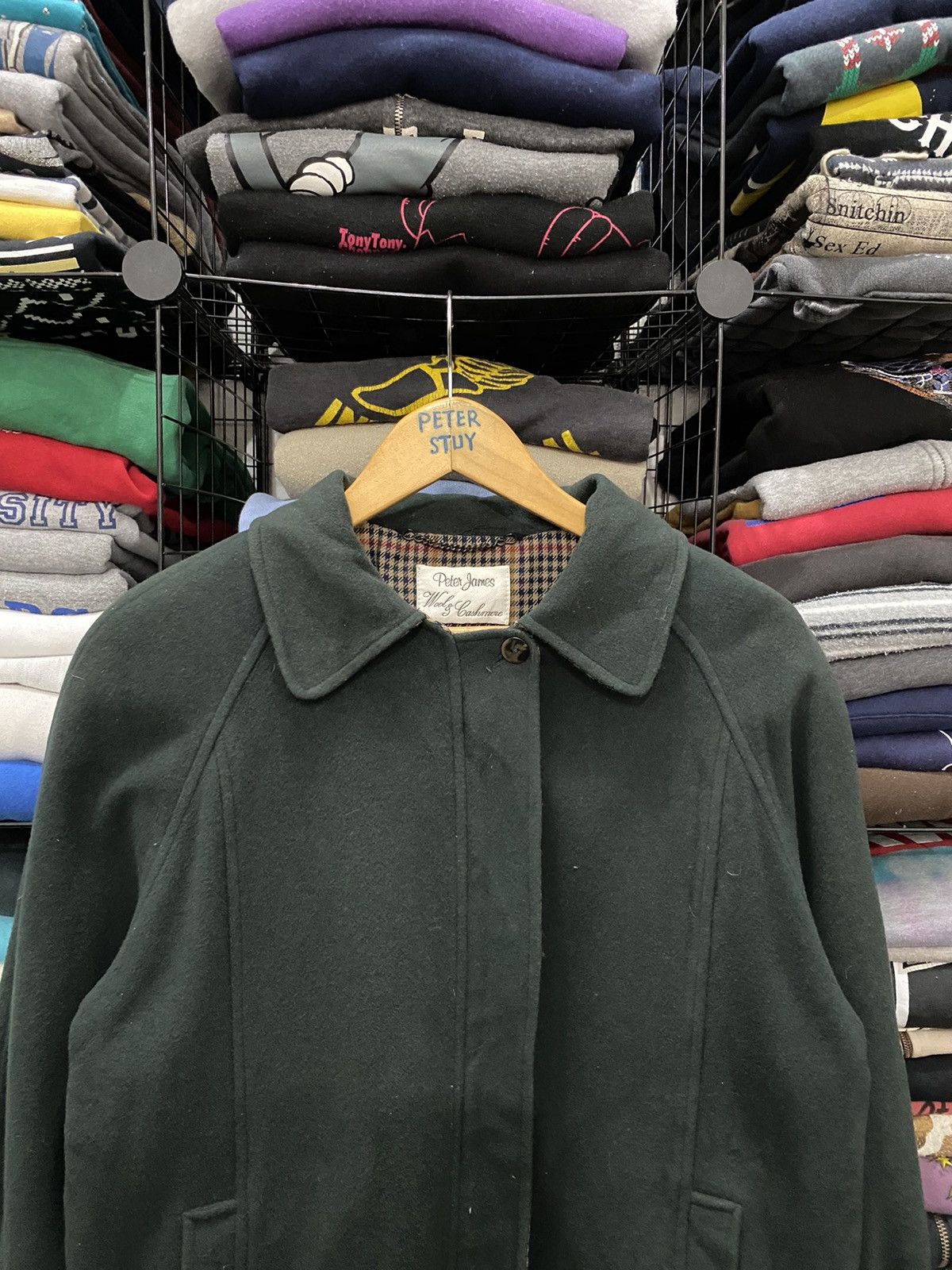 Designer Peter james Wool & Cashmere Jacket Size US M / EU 48-50 / 2 - 4 Thumbnail