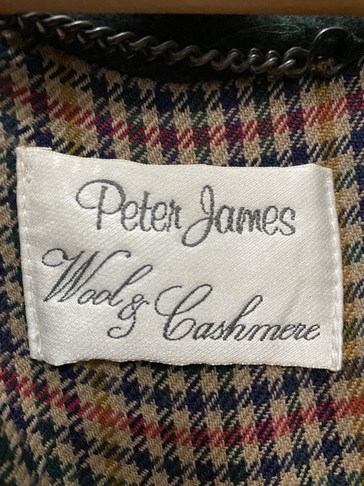 Designer Peter james Wool & Cashmere Jacket Size US M / EU 48-50 / 2 - 10 Thumbnail