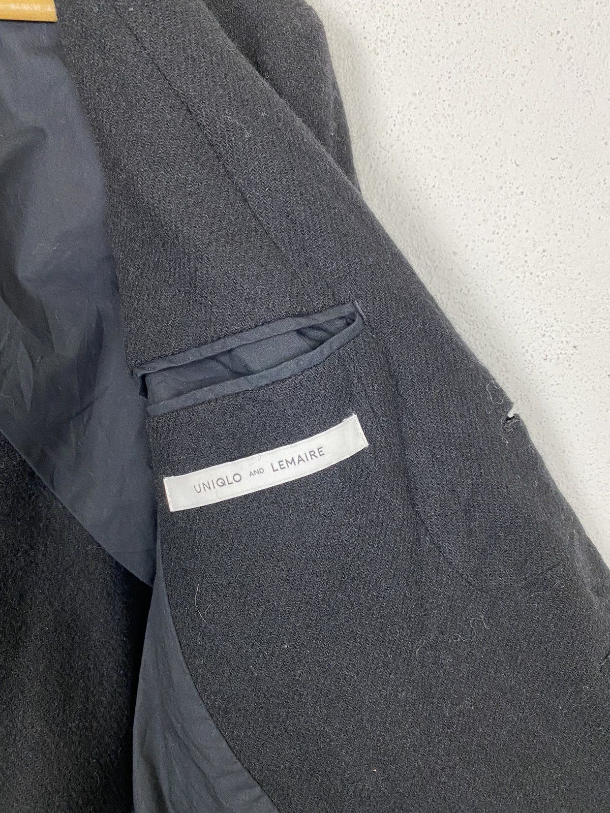 Designer × Lemaire × Uniqlo UNIQLO AND LEMAIRE WOOL MEN’S JACKET Size US M / EU 48-50 / 2 - 8 Thumbnail