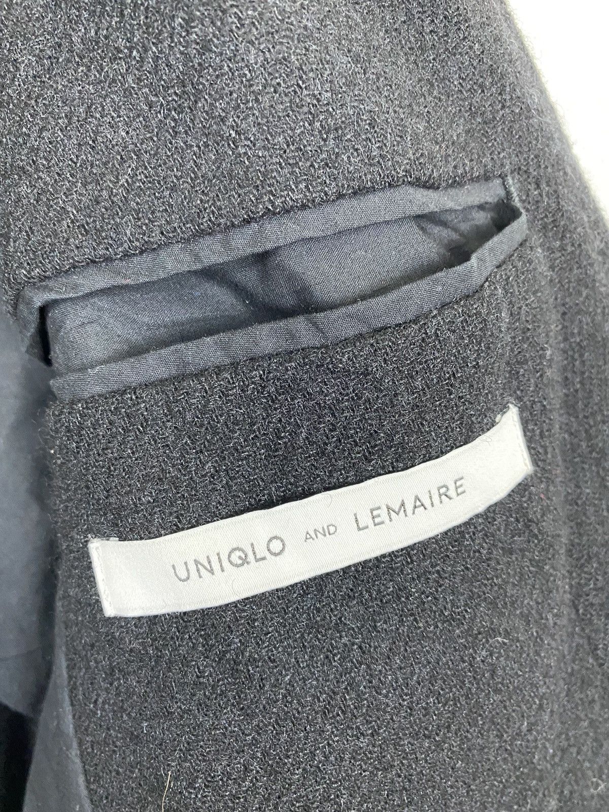 Designer × Lemaire × Uniqlo UNIQLO AND LEMAIRE WOOL MEN’S JACKET Size US M / EU 48-50 / 2 - 11 Thumbnail