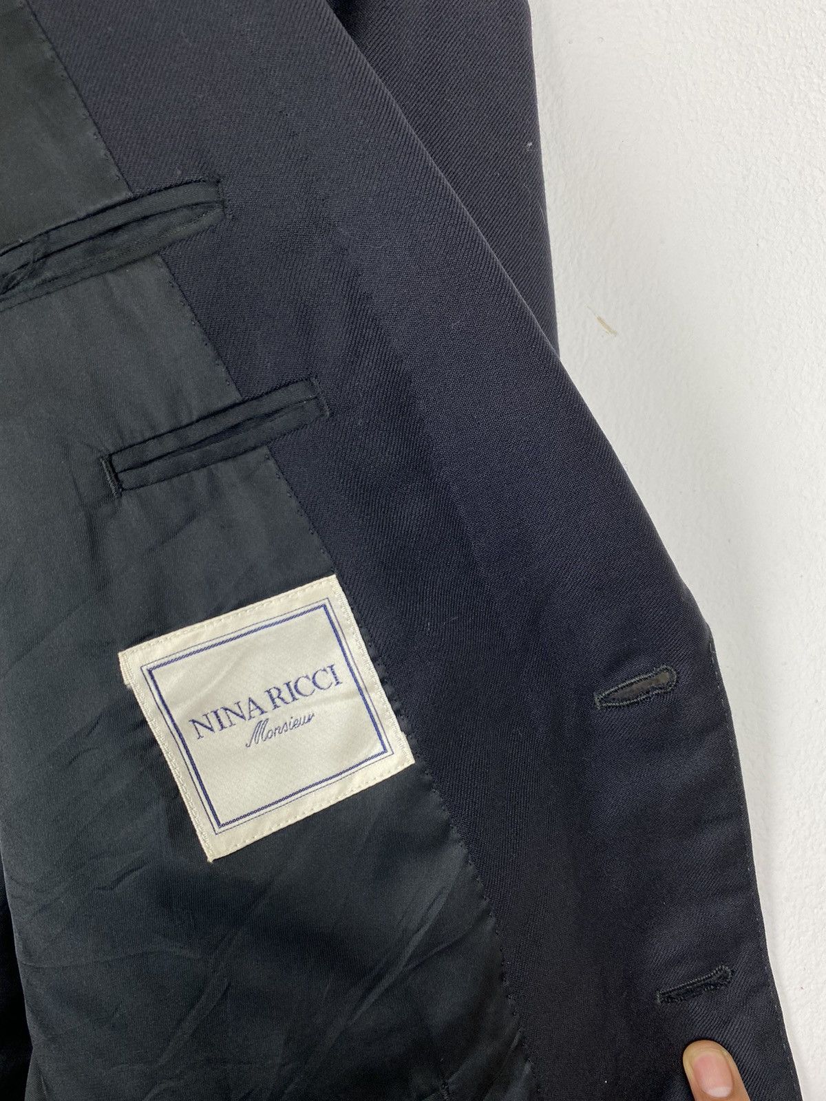 Designer × Nina Ricci × Other Nina Ricci Monsieur Casual Blazer - Medium Size Size US M / EU 48-50 / 2 - 8 Thumbnail
