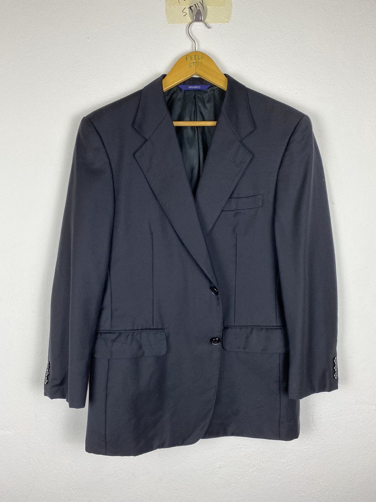 Designer × Nina Ricci × Other Nina Ricci Monsieur Casual Blazer - Medium Size Size US M / EU 48-50 / 2 - 3 Thumbnail