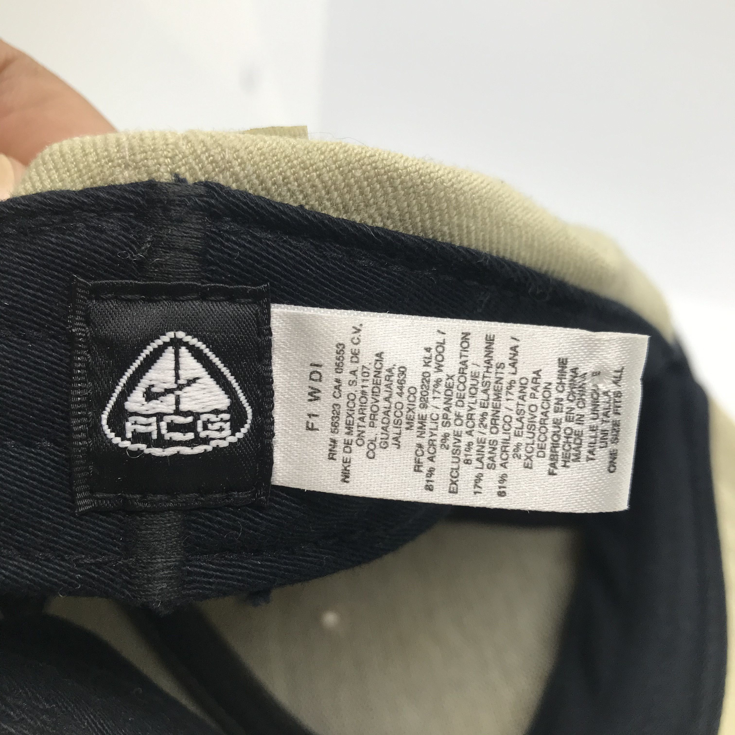 Nike Vintage 90s NIKE ACG FullCap Size ONE SIZE - 7 Thumbnail