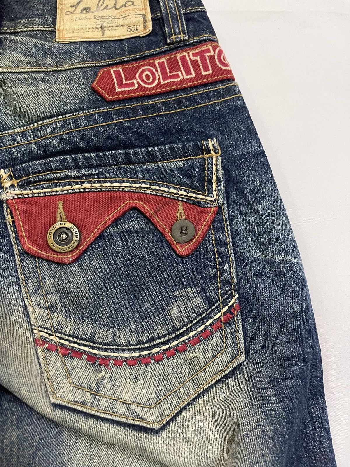 Japanese Brand Vintage lolita jeans rare design Size US 31 - 5 Thumbnail