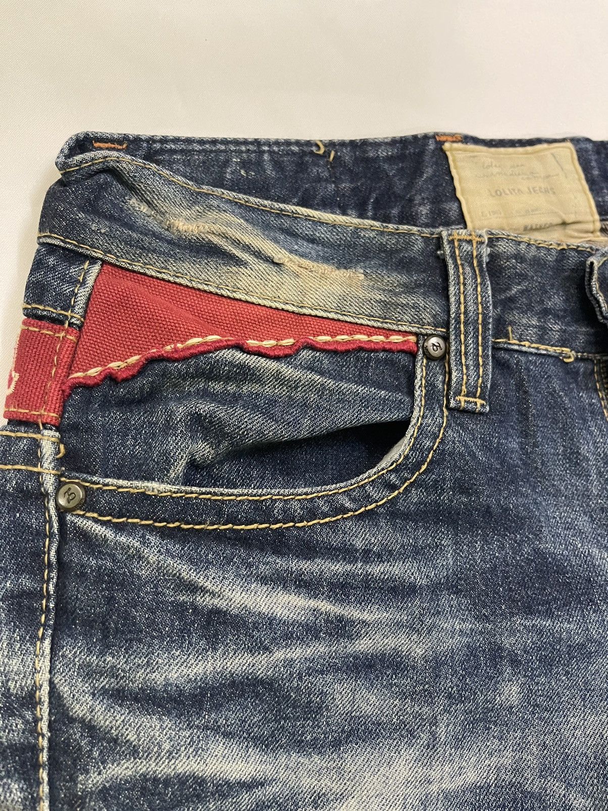 Japanese Brand Vintage lolita jeans rare design Size US 31 - 8 Thumbnail