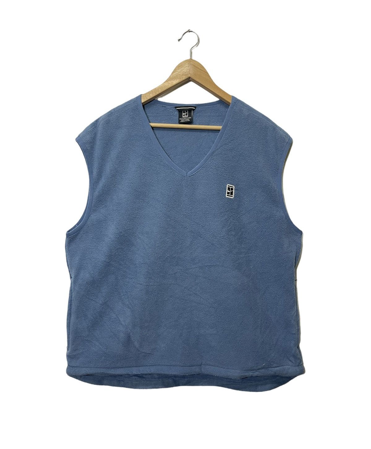 Nike VINTAGE NIKE COURT FLEECE VEST Size US L / EU 52-54 / 3 - 1 Thumbnail