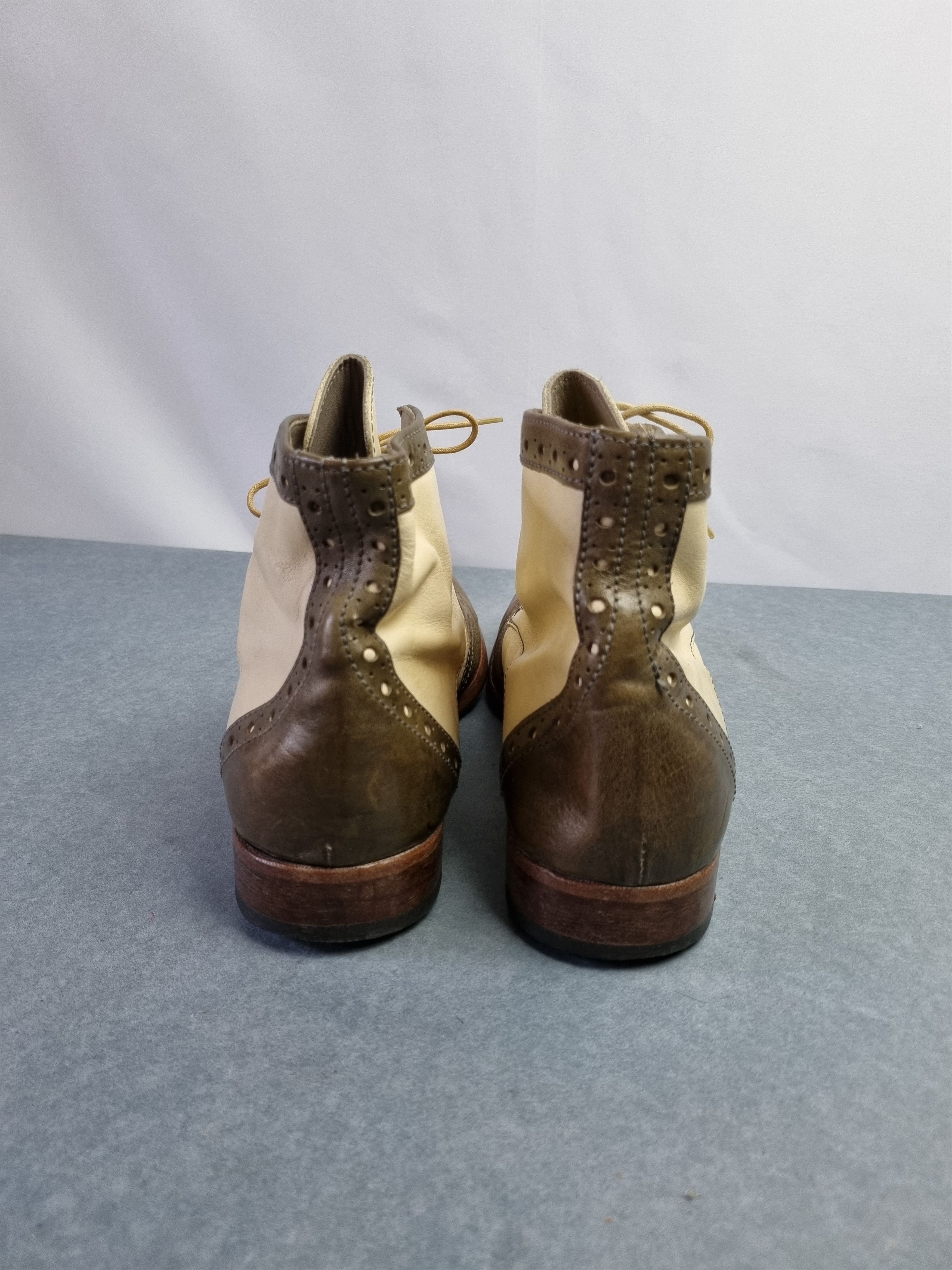 MoMA MoMA Thin Leather Vintage Two Colours Boots Size US 9 / EU 42 - 7 Thumbnail