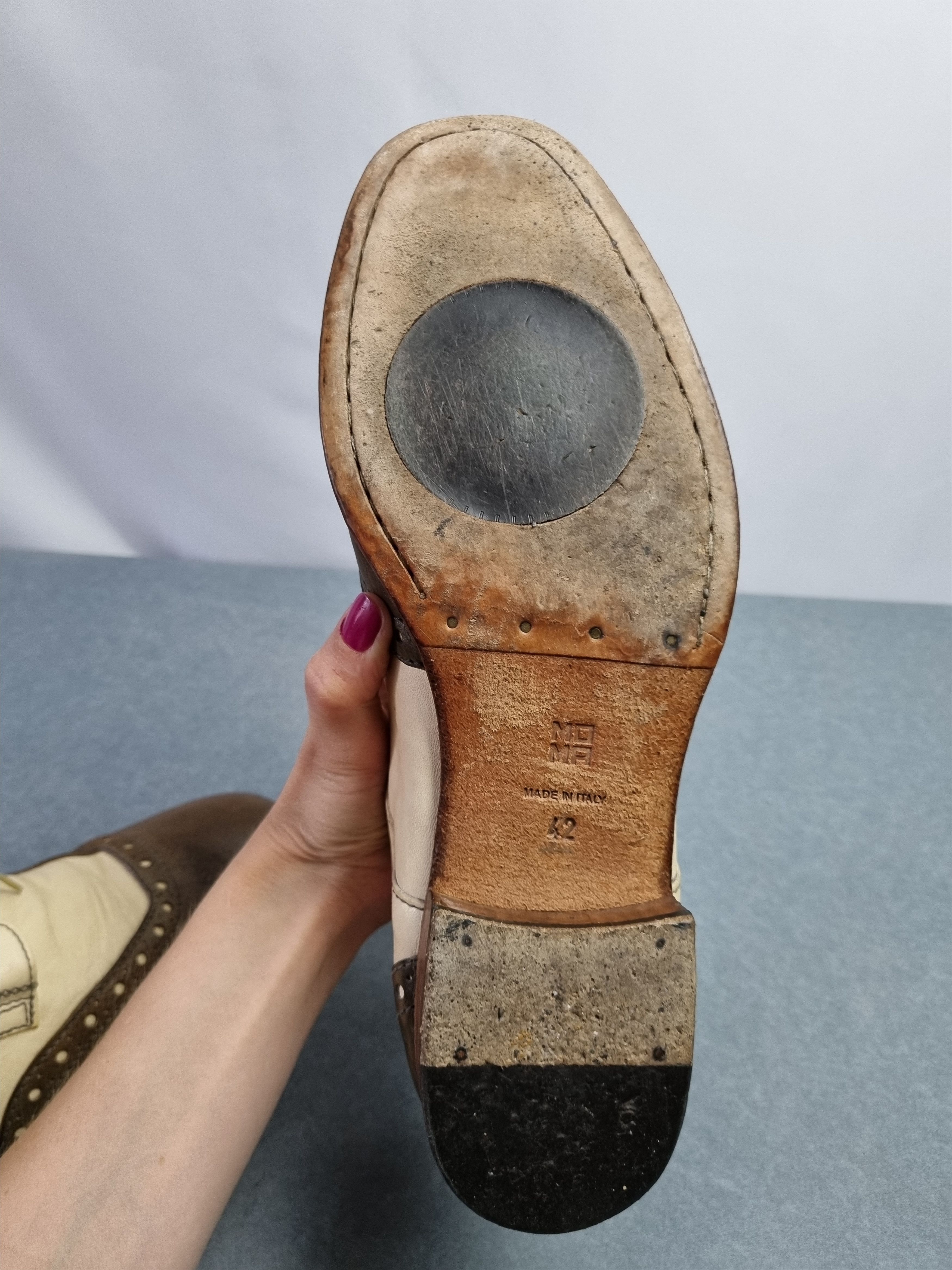 MoMA MoMA Thin Leather Vintage Two Colours Boots Size US 9 / EU 42 - 11 Thumbnail