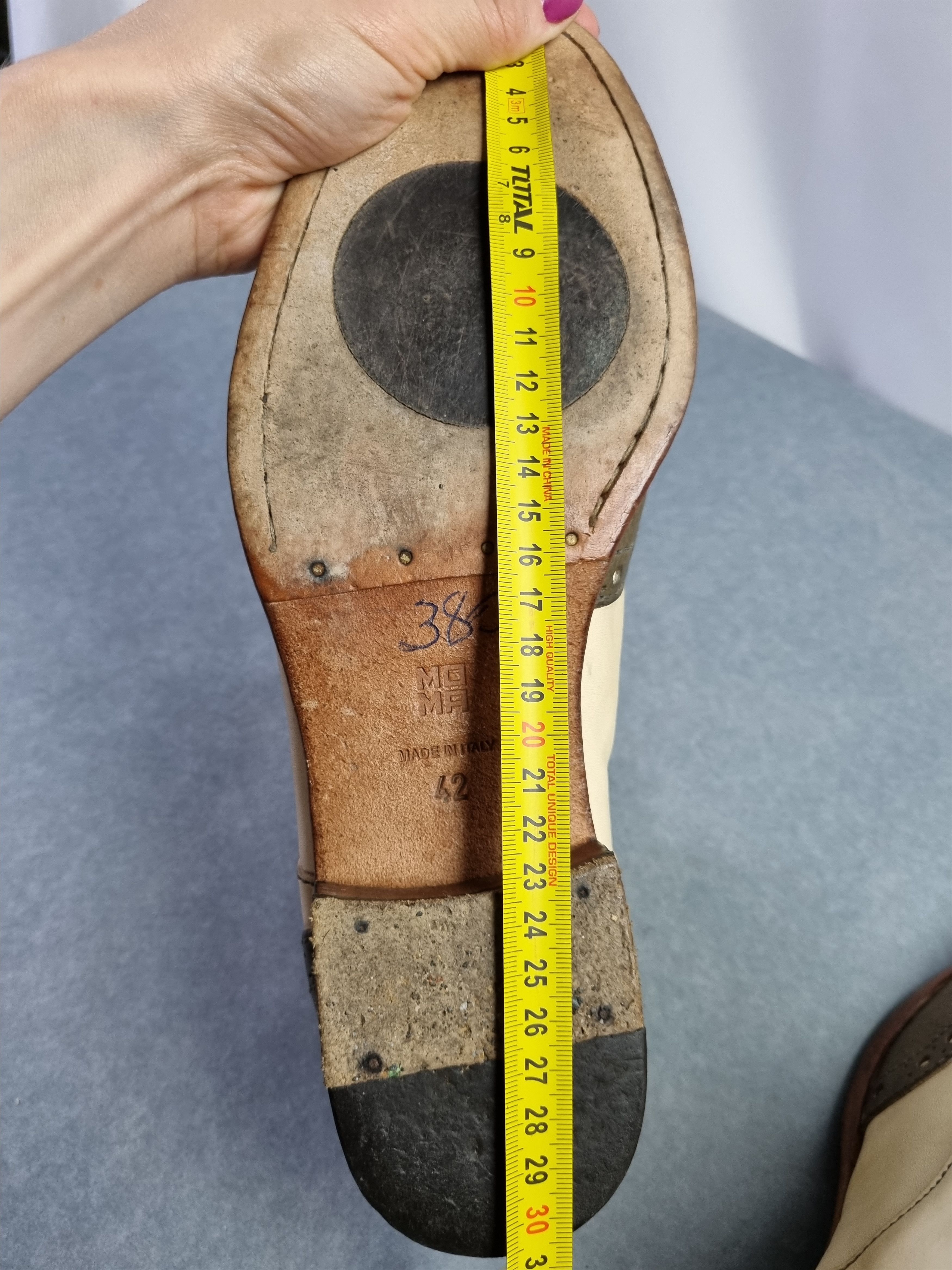 MoMA MoMA Thin Leather Vintage Two Colours Boots Size US 9 / EU 42 - 12 Thumbnail