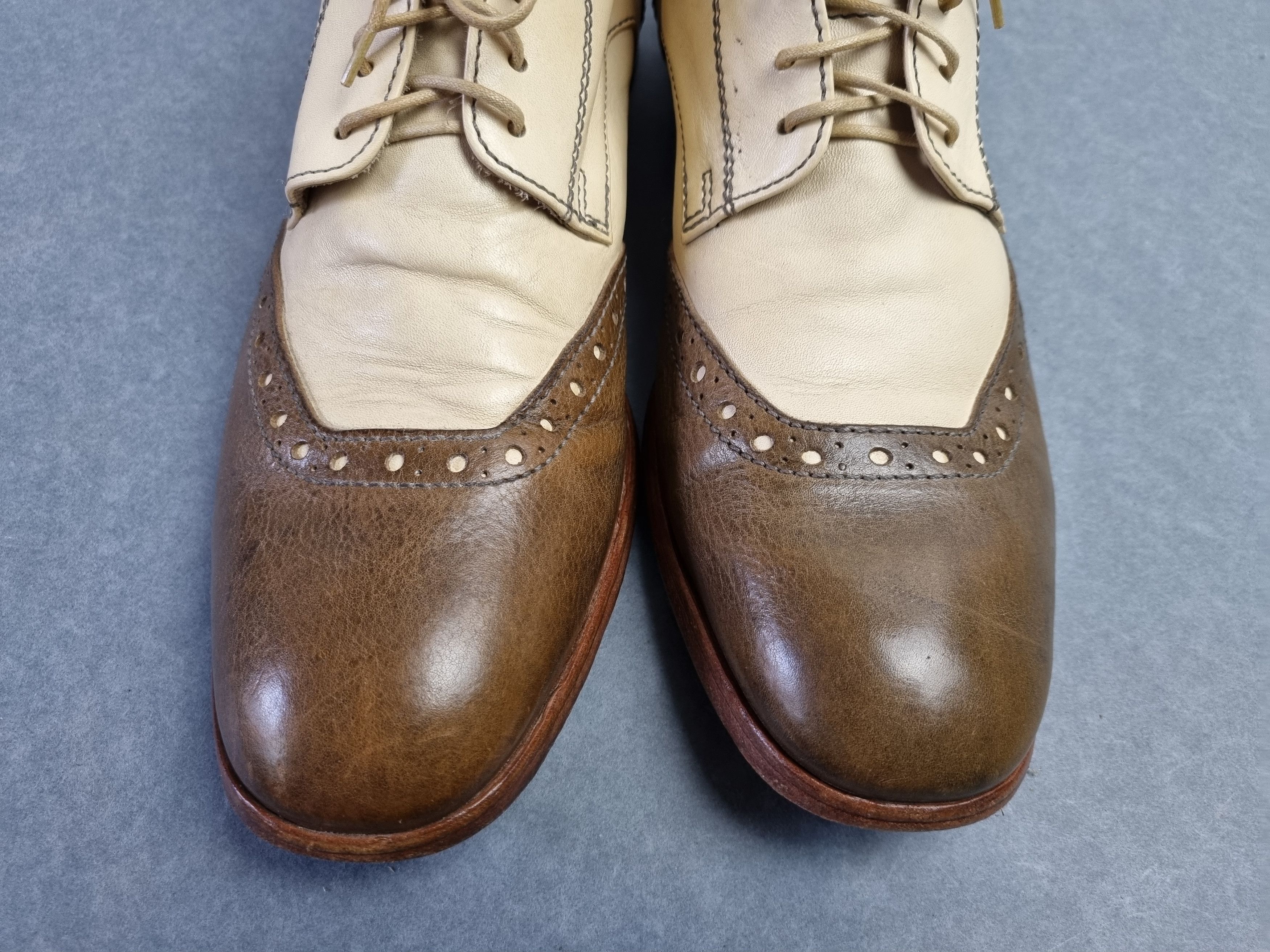 MoMA MoMA Thin Leather Vintage Two Colours Boots Size US 9 / EU 42 - 9 Thumbnail