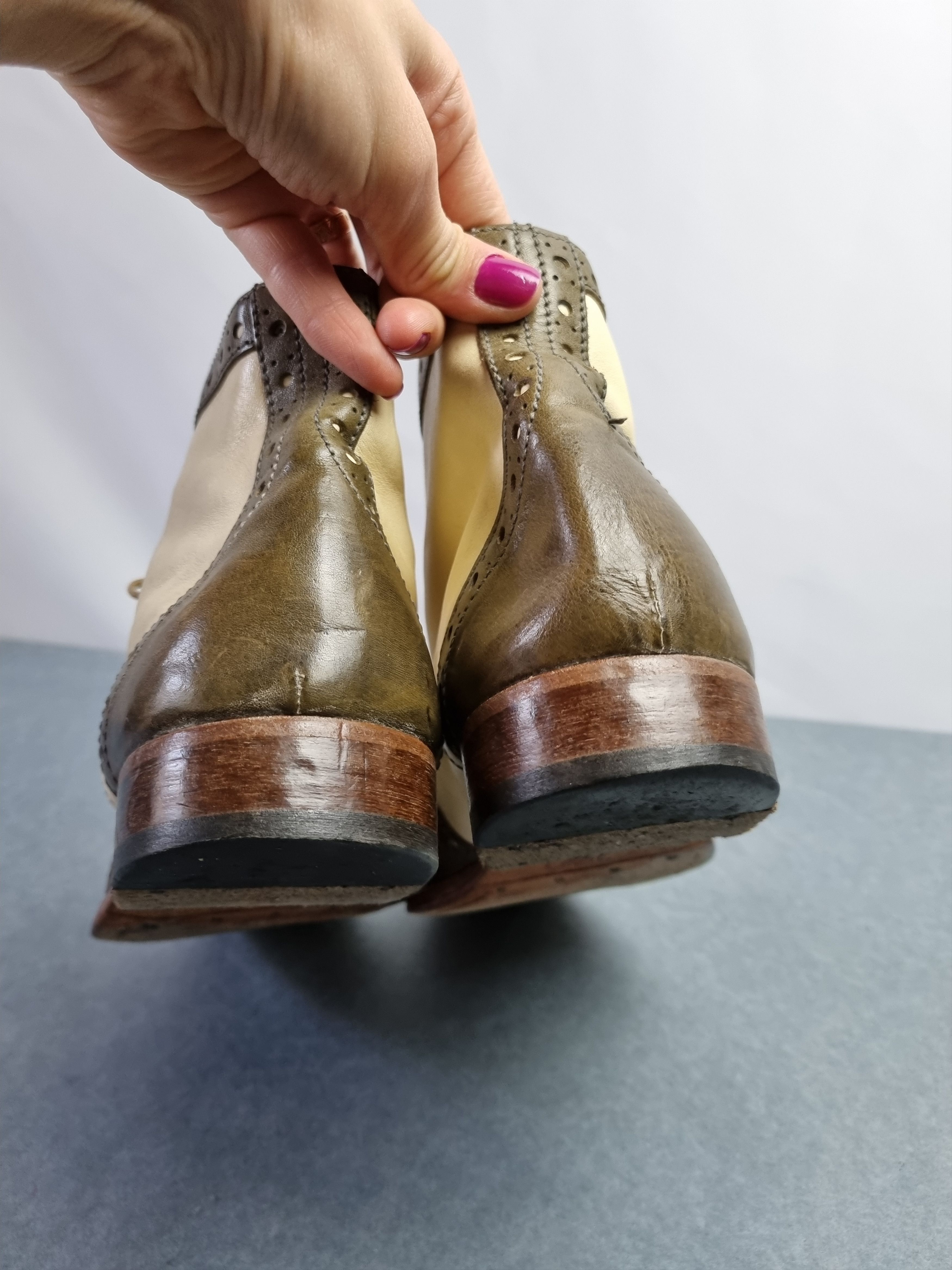 MoMA MoMA Thin Leather Vintage Two Colours Boots Size US 9 / EU 42 - 8 Thumbnail