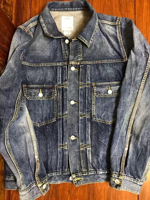 Visvim VISVIM 19AW SS 101 JKT DRY DMGD-1000 | Grailed