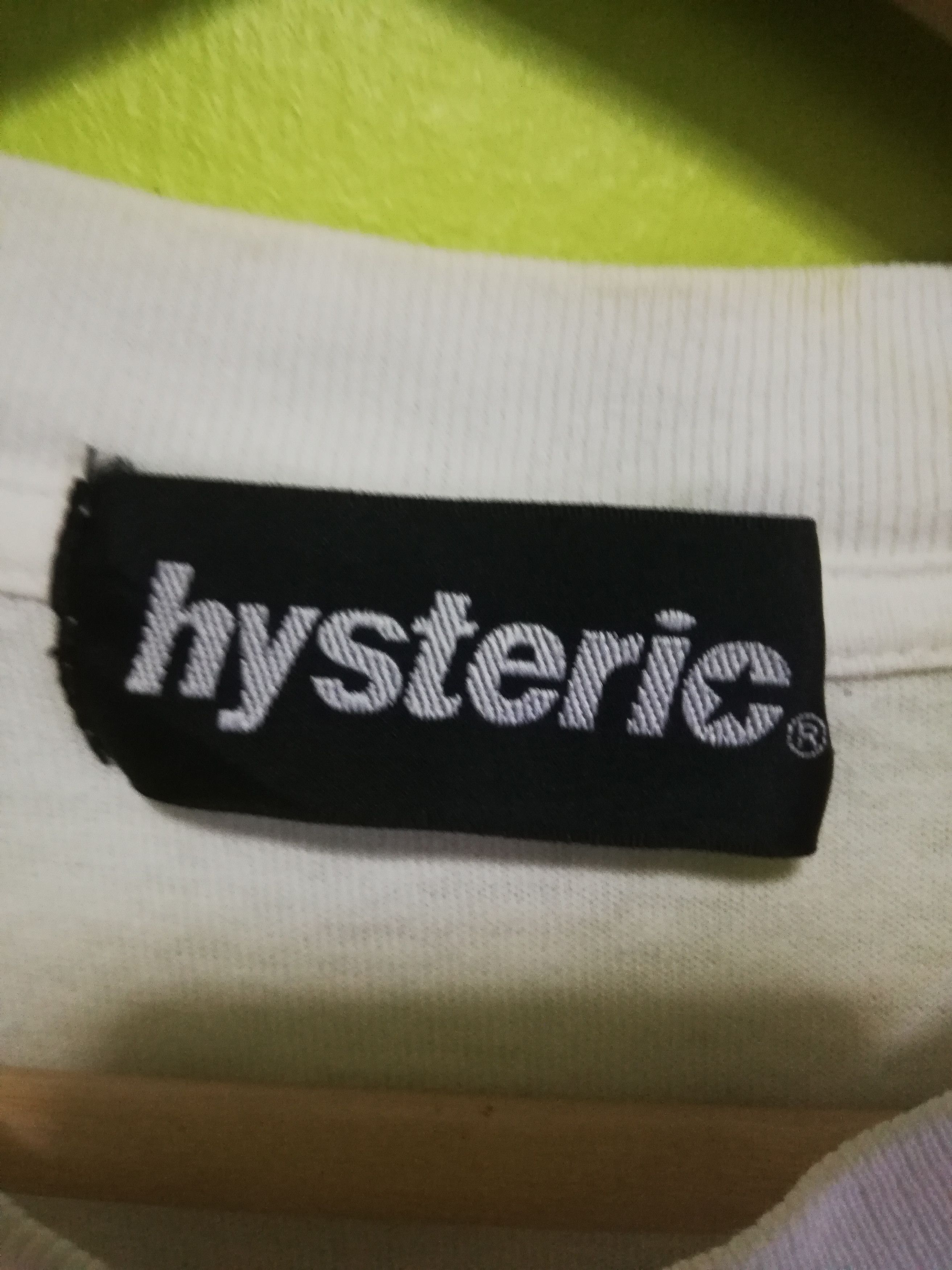 Hysteric Glamour VINTAGE HYSTERIC DISTRESSED TSHIRT Size US S / EU 44-46 / 1 - 3 Thumbnail