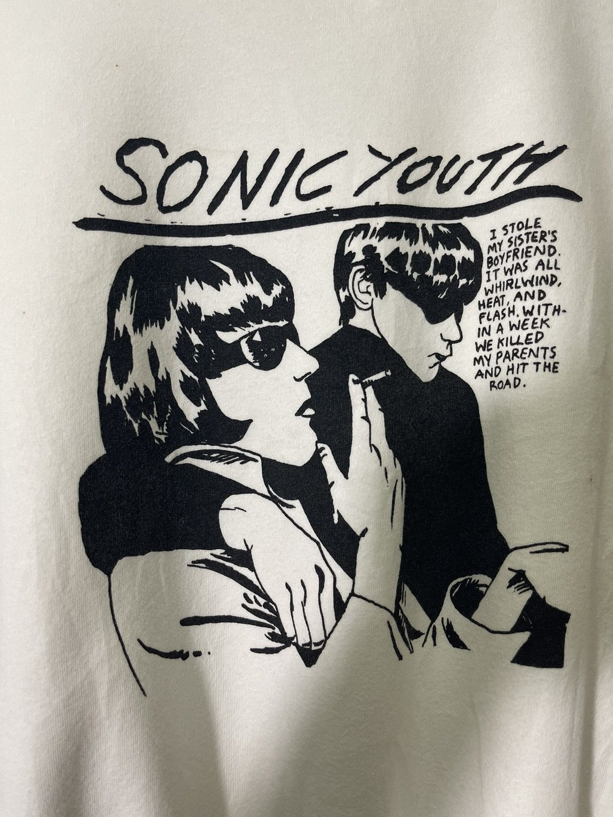 Band Tees SONIC YOUTH X BERSHKA 2018 SWEATSHIRT Size US M / EU 48-50 / 2 - 2 Thumbnail