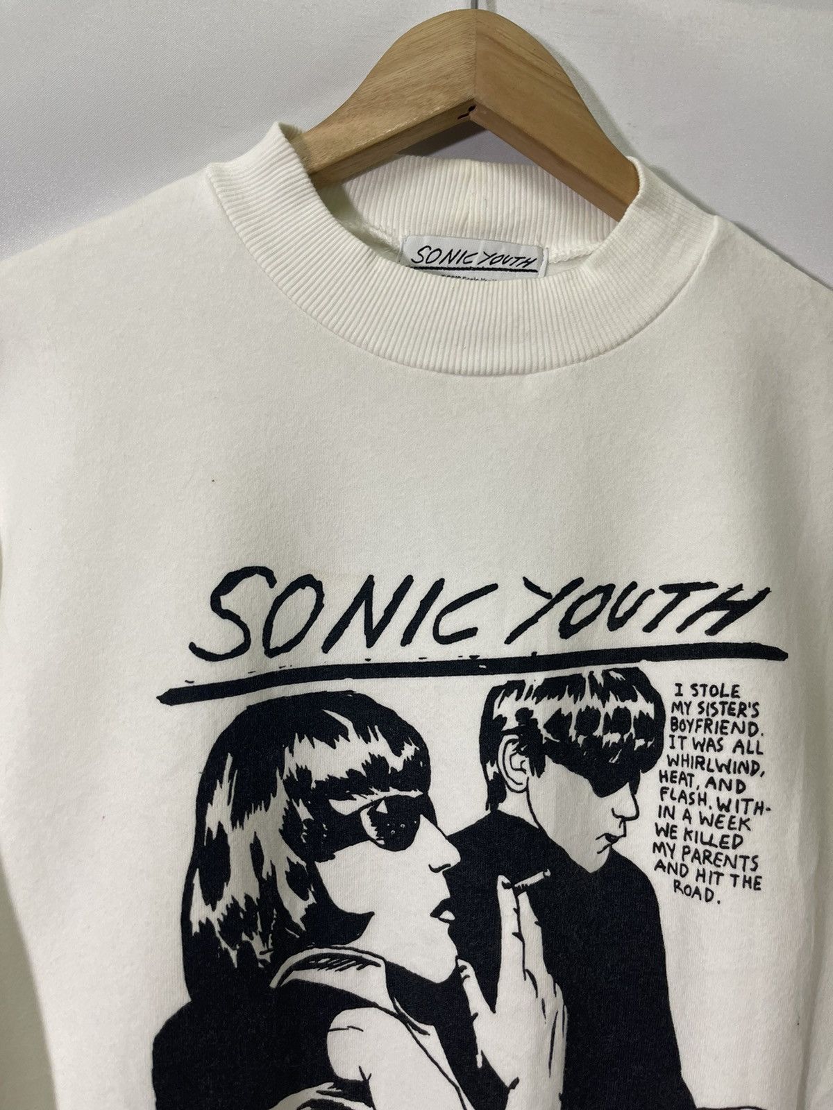 Band Tees SONIC YOUTH X BERSHKA 2018 SWEATSHIRT Size US M / EU 48-50 / 2 - 4 Thumbnail