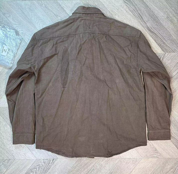 Visvim Visvim 20SS ICT Lumber Shirt Crash N.D Mud | Grailed