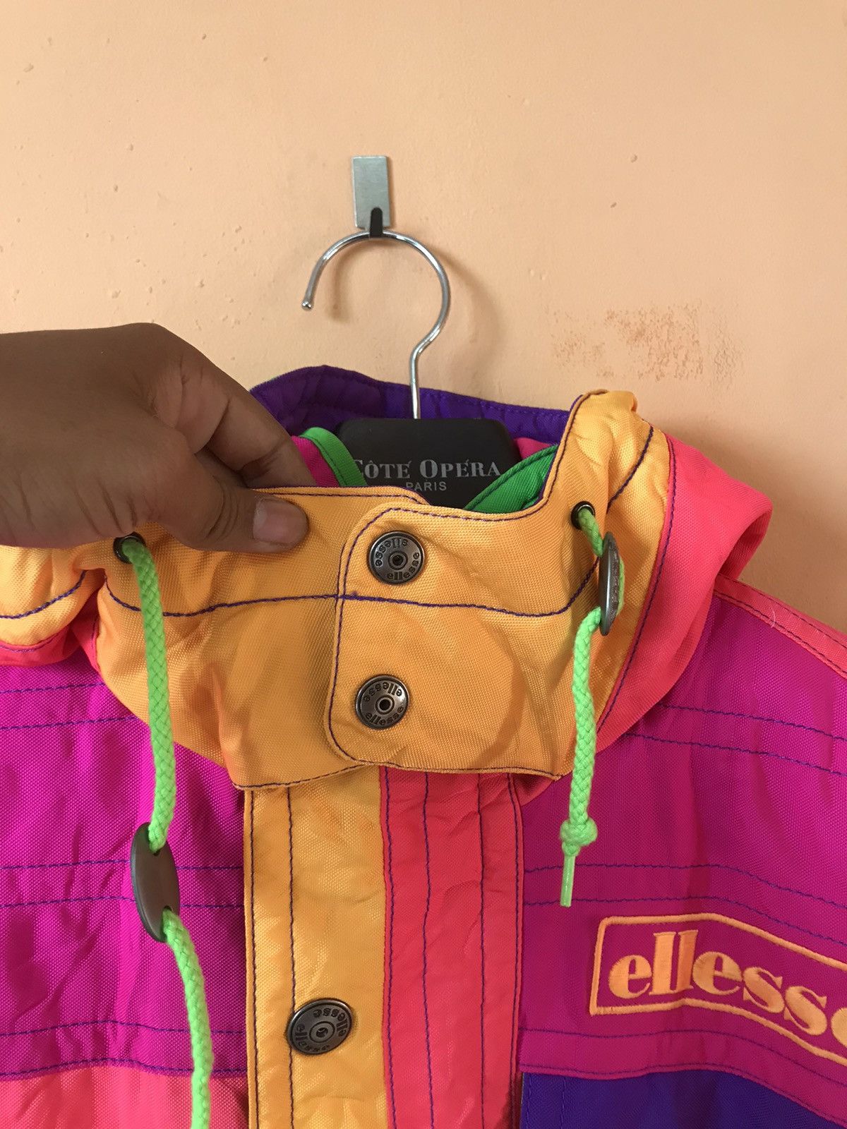 Ellesse ‼️ELLESSE SKI MULTICOLOR JACKET‼️ Size US L / EU 52-54 / 3 - 3 Thumbnail