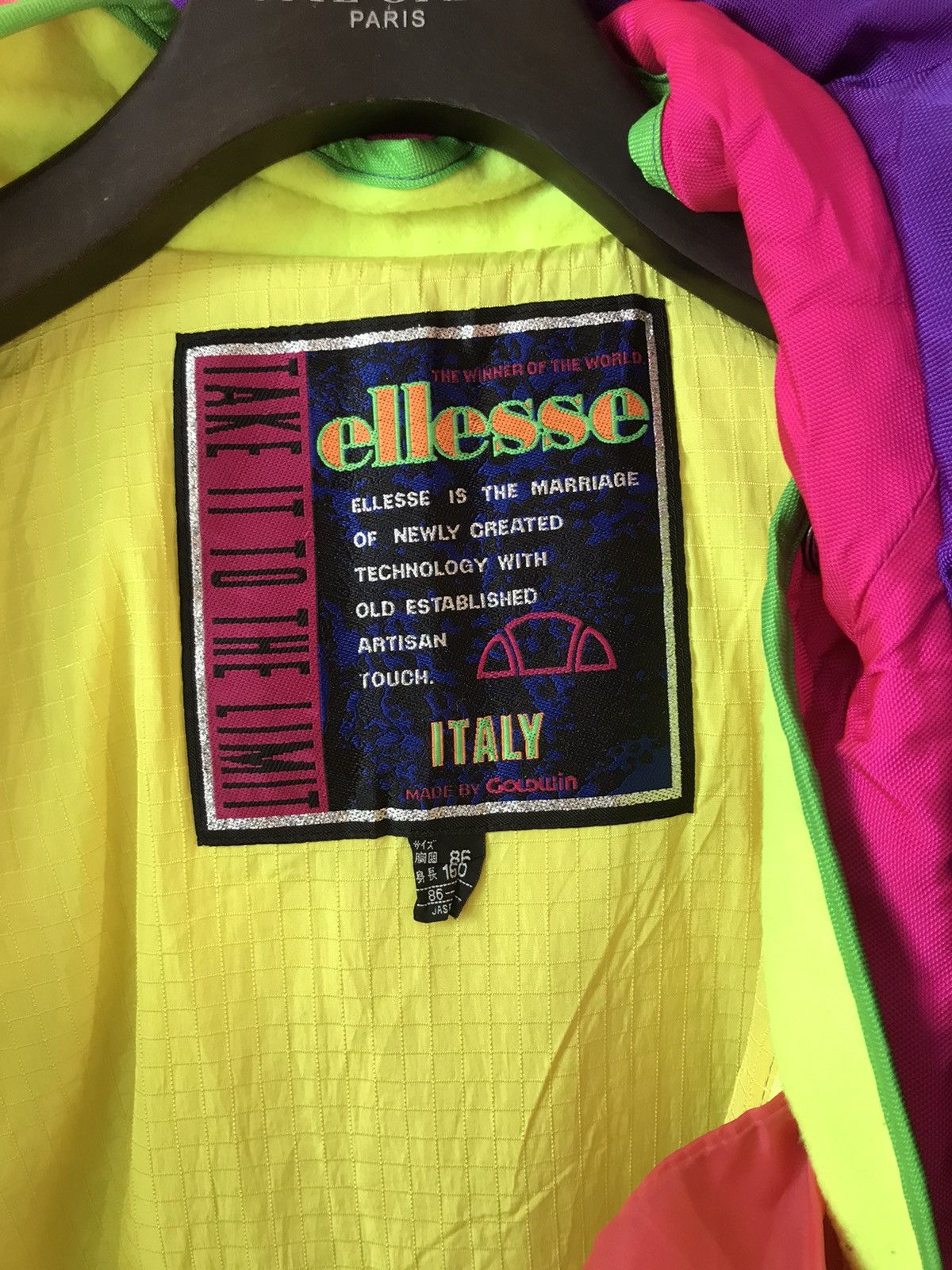 Ellesse ‼️ELLESSE SKI MULTICOLOR JACKET‼️ Size US L / EU 52-54 / 3 - 9 Thumbnail
