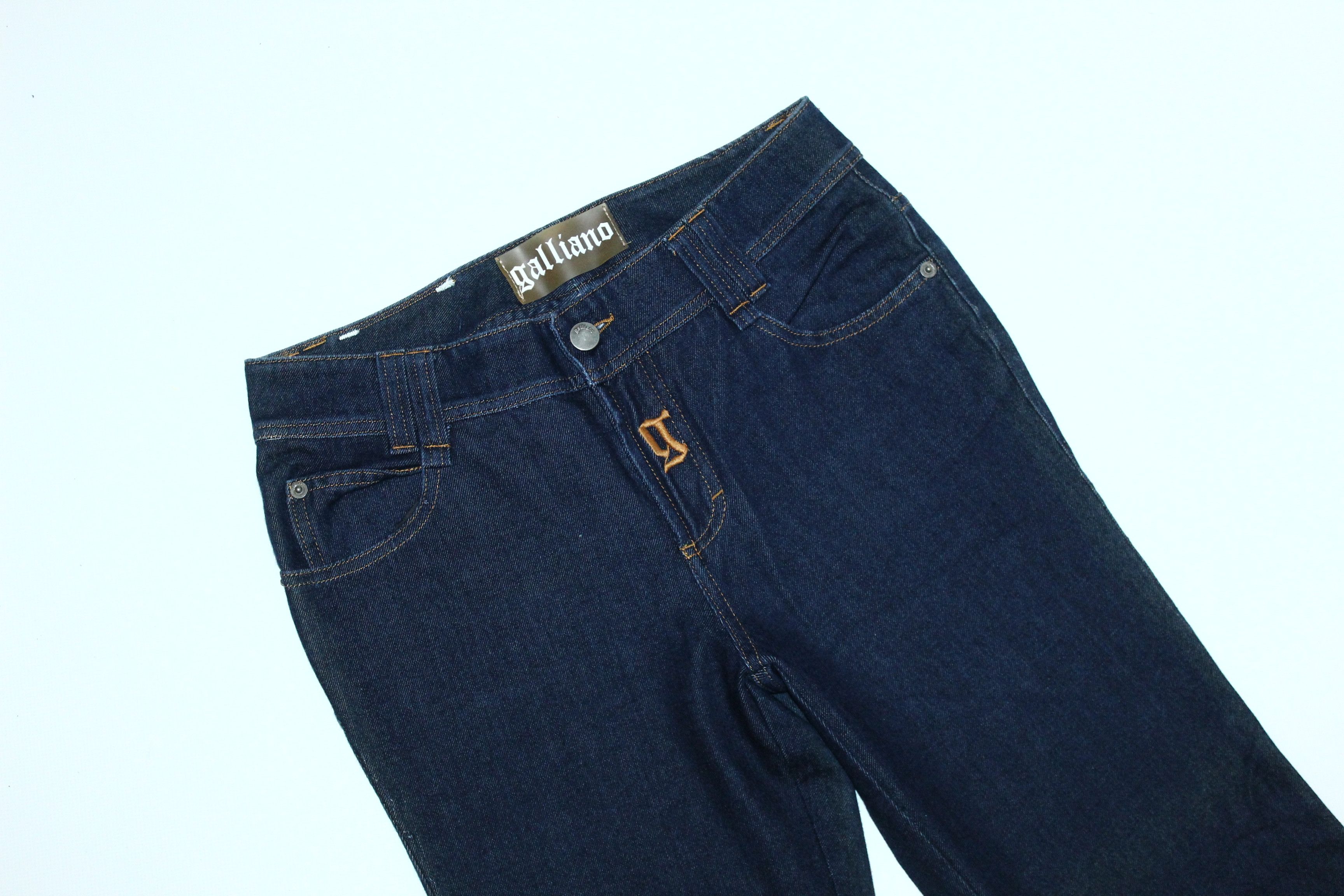 John Galliano John Galliano Signatured Stretch Cotton Skinny Jeans Size US 30 / EU 46 - 3 Thumbnail
