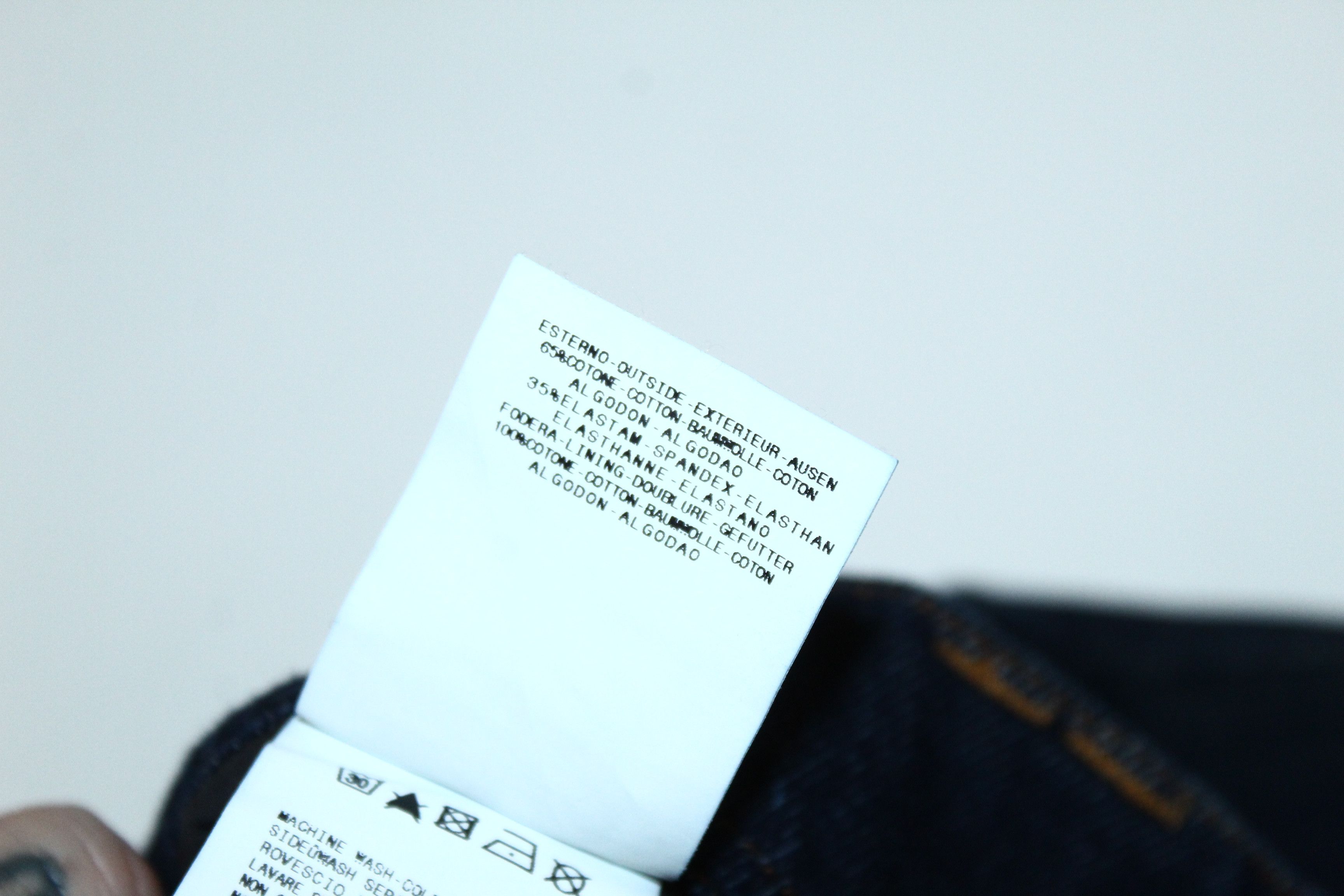 John Galliano John Galliano Signatured Stretch Cotton Skinny Jeans Size US 30 / EU 46 - 5 Thumbnail