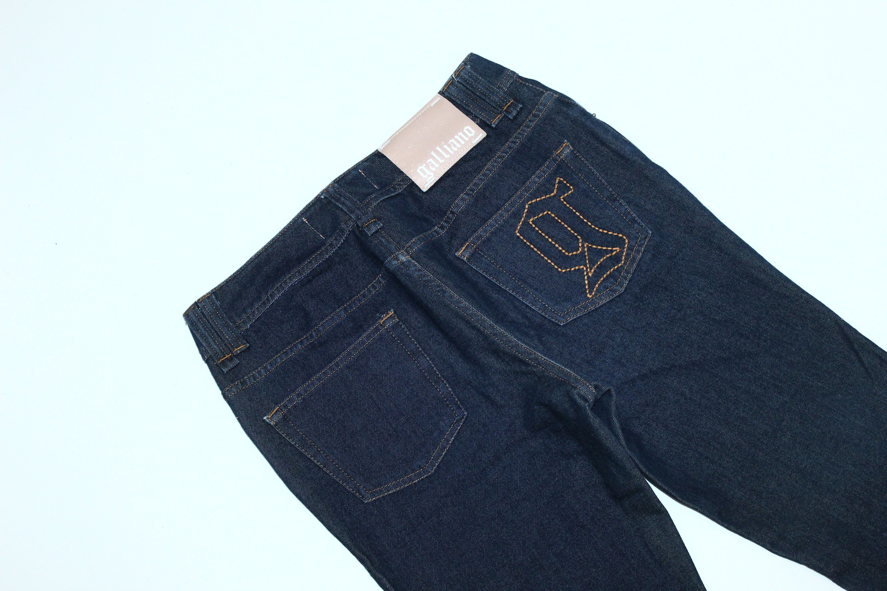 John Galliano John Galliano Signatured Stretch Cotton Skinny Jeans Size US 30 / EU 46 - 9 Thumbnail