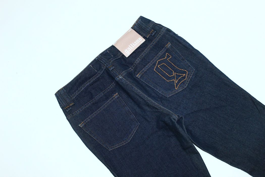 Galliano John Galliano Signatured Stretch Cotton Skinny Jeans Grailed