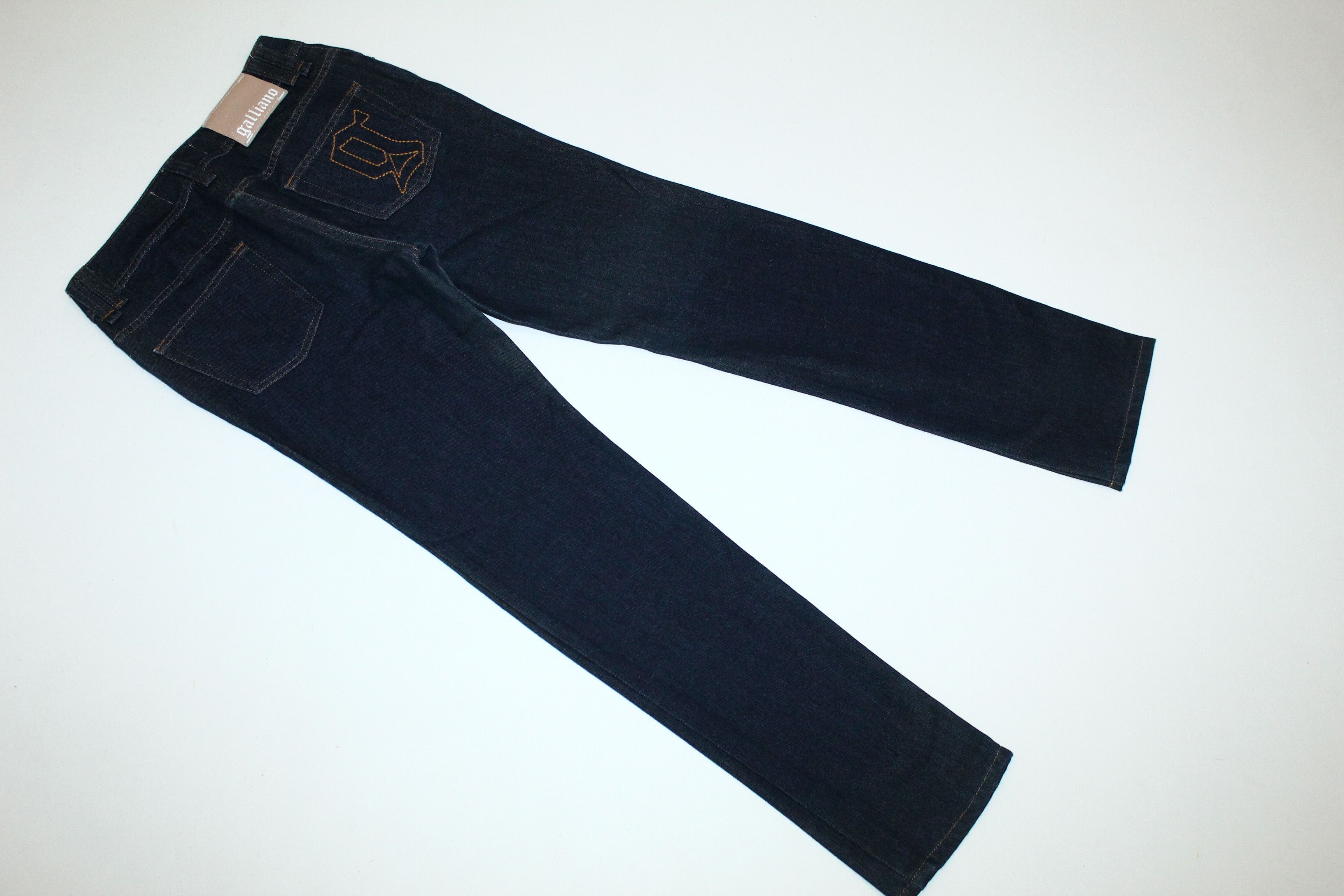 John Galliano John Galliano Signatured Stretch Cotton Skinny Jeans Size US 30 / EU 46 - 8 Thumbnail
