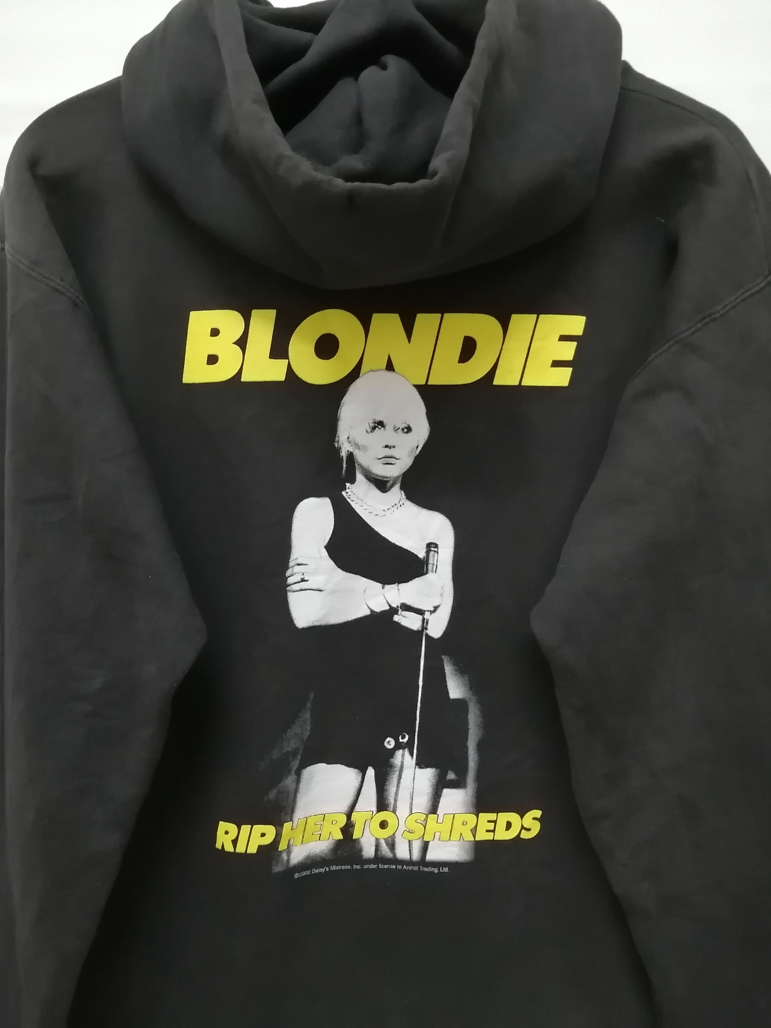 Band Tees × Vintage Vintage 2002 BLONDIE Rip Her To Shreds Hoodie Size US S / EU 44-46 / 1 - 6 Thumbnail