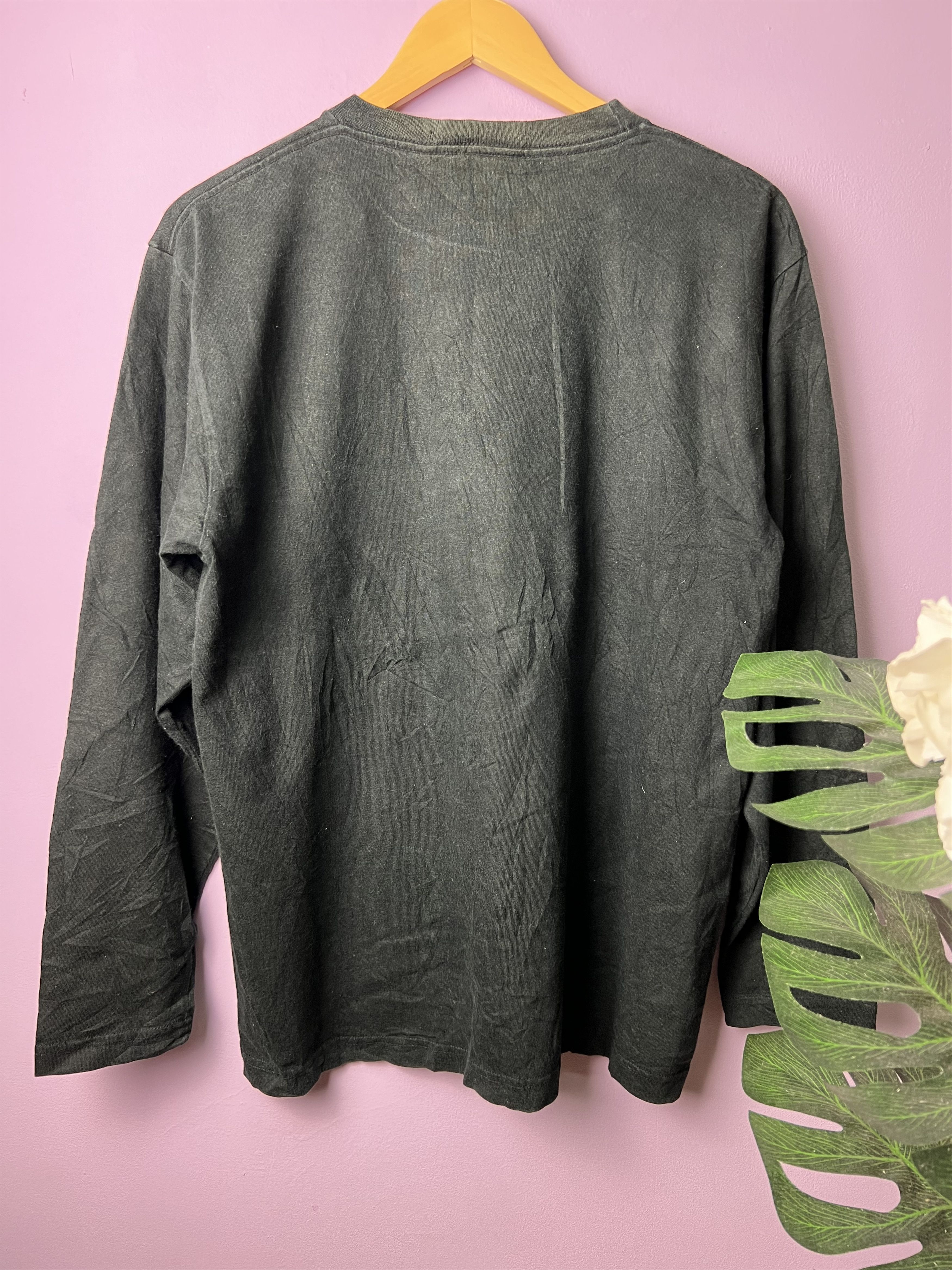 One Piece 🔥Black One Piece Long Sleeve Tees Size US M / EU 48-50 / 2 - 3 Thumbnail
