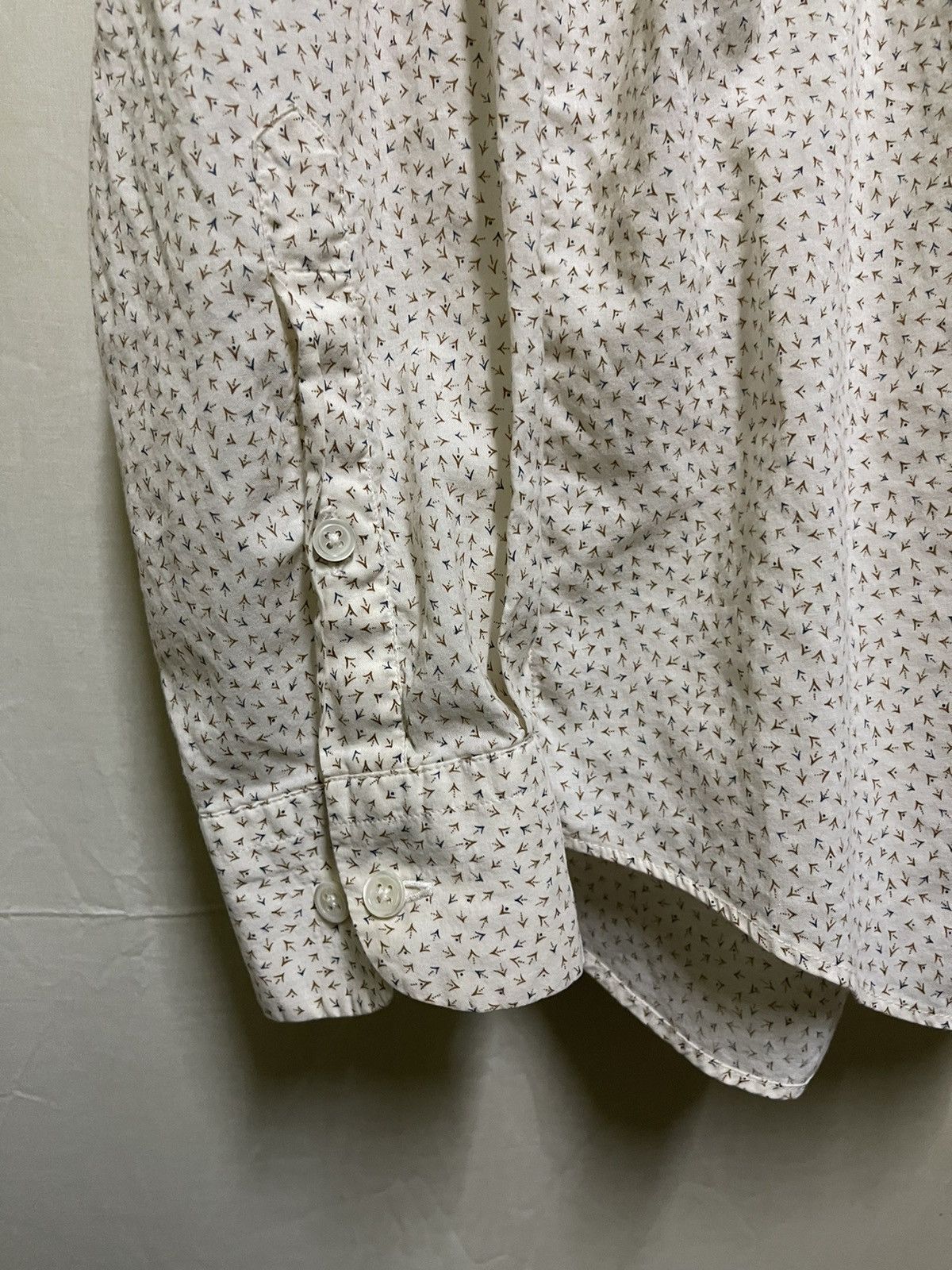 Designer × John Varvatos × Vintage John Varvatos Shirt Italy XL Size US XL / EU 56 / 4 - 3 Thumbnail