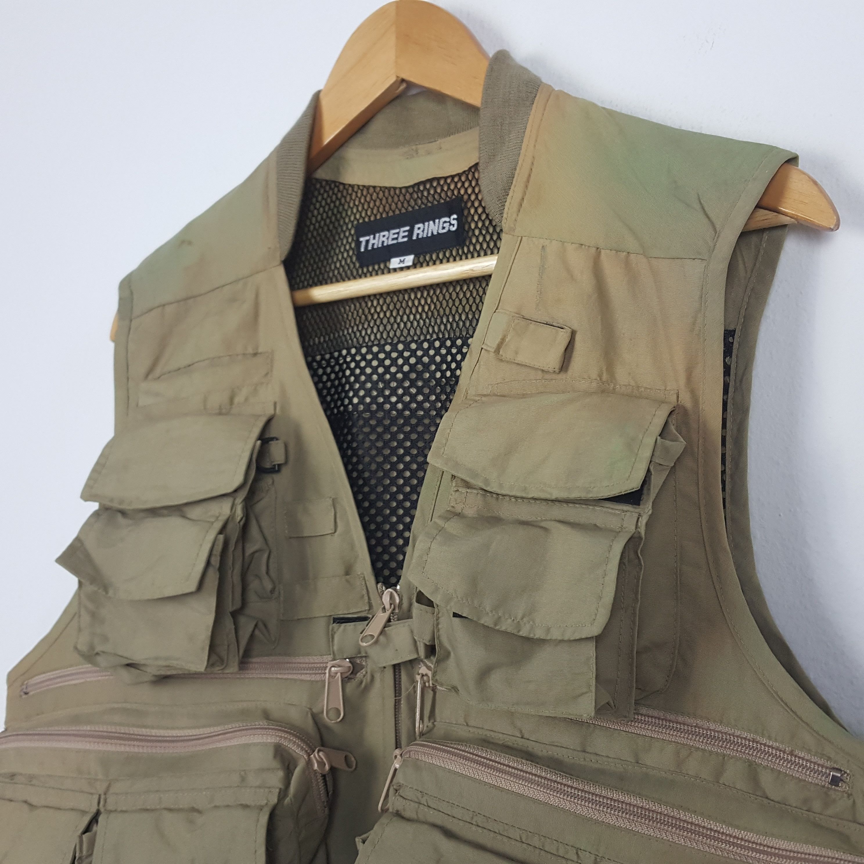 Japanese Brand × Vintage Vintage Japanese Brand Streetwear Vests Size 38S - 4 Thumbnail