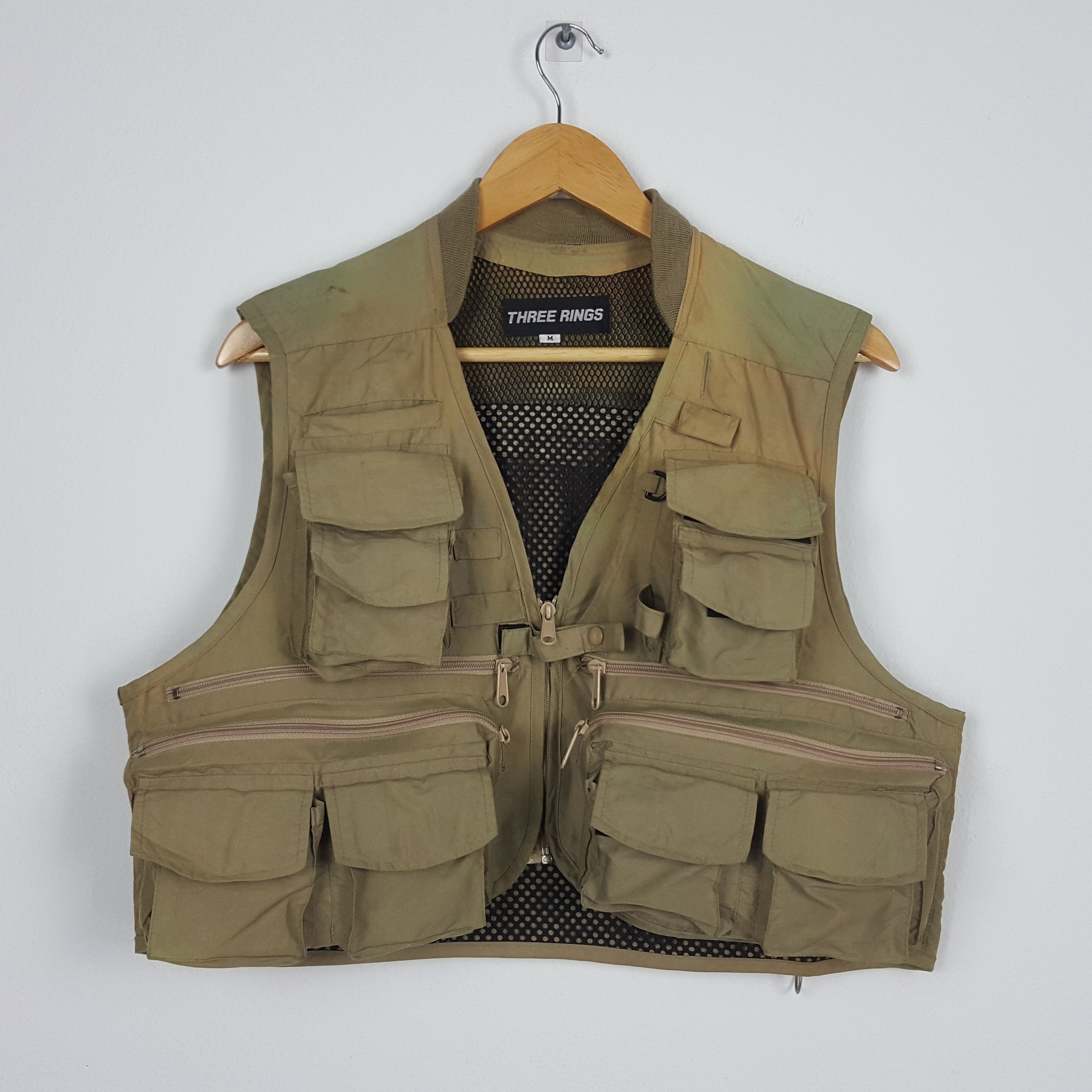 Japanese Brand × Vintage Vintage Japanese Brand Streetwear Vests Size 38S - 1 Thumbnail