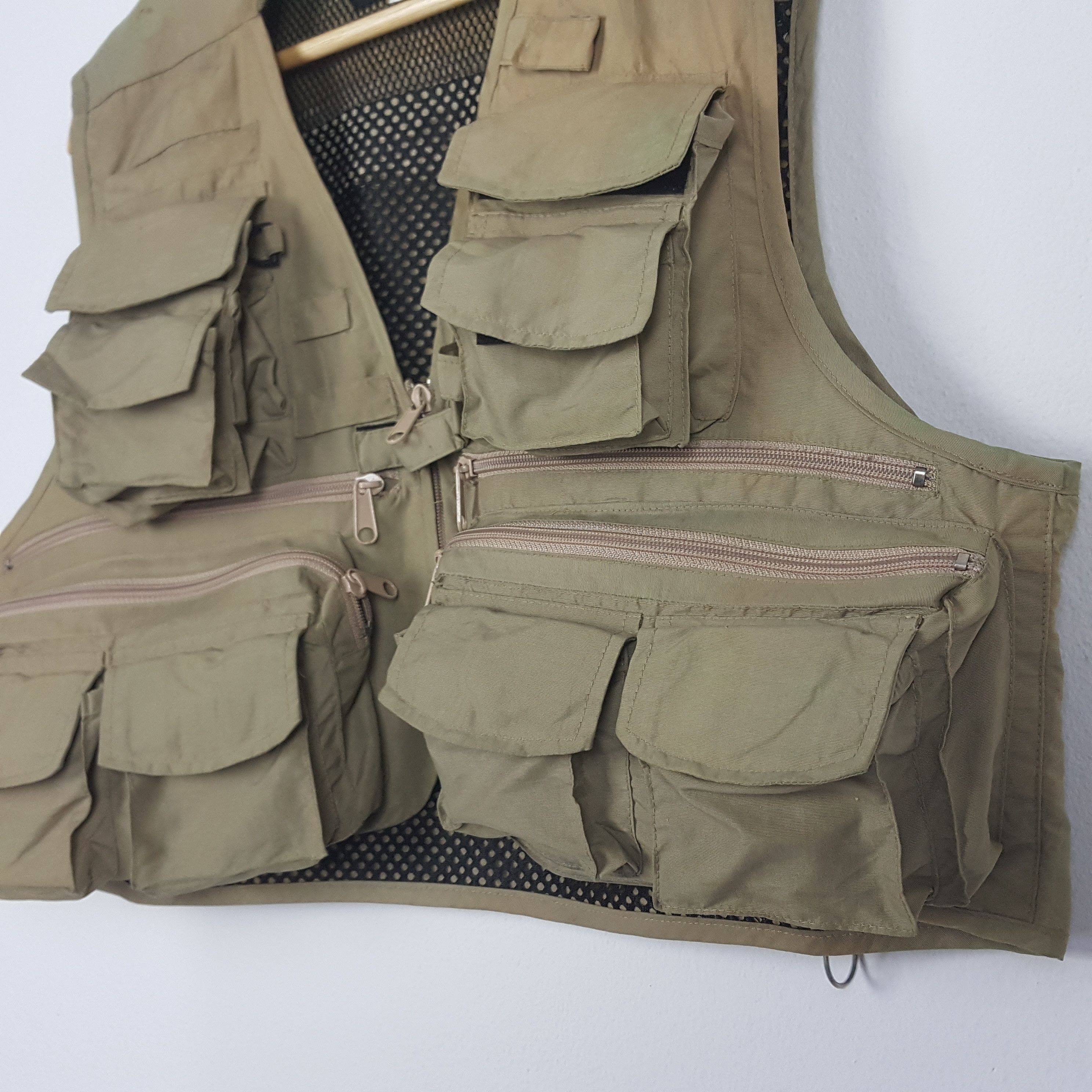 Japanese Brand × Vintage Vintage Japanese Brand Streetwear Vests Size 38S - 2 Thumbnail