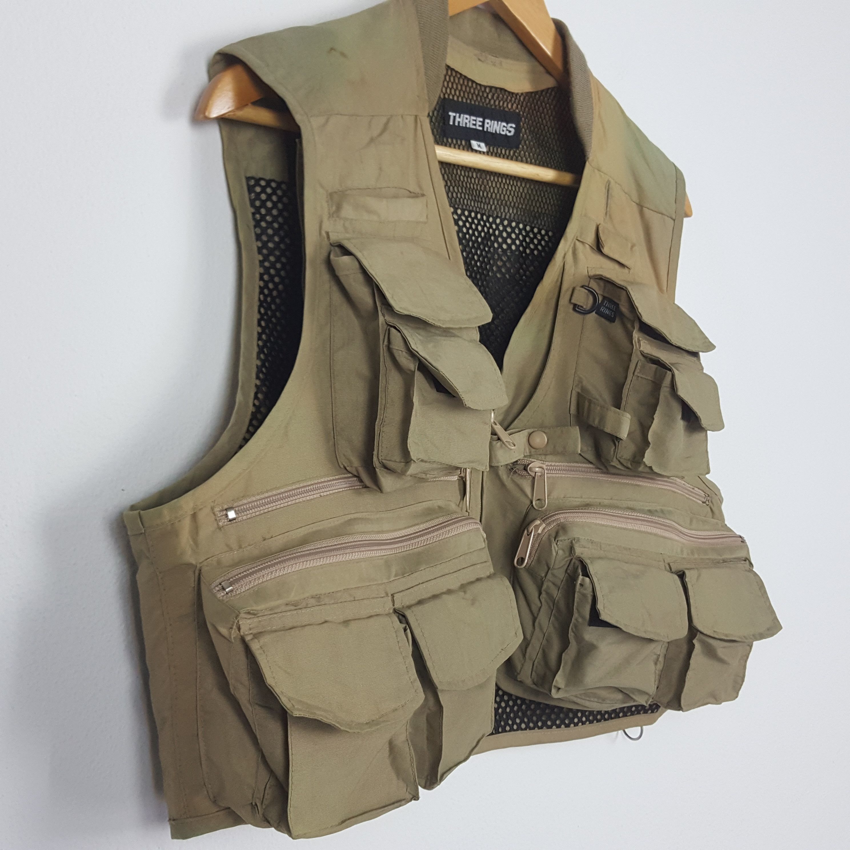 Japanese Brand × Vintage Vintage Japanese Brand Streetwear Vests Size 38S - 6 Thumbnail