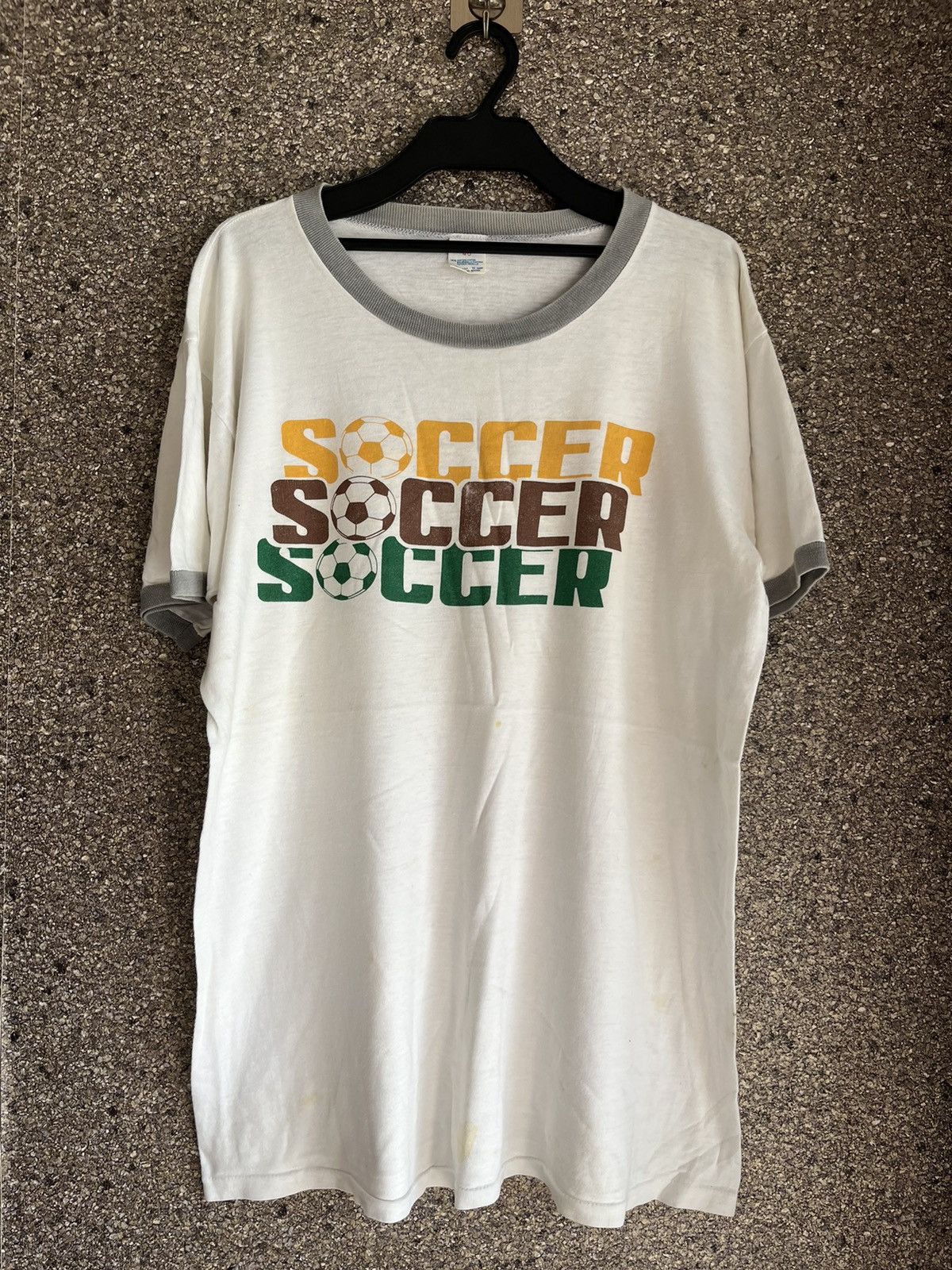 Vintage Soccer ft76 Size US XL / EU 56 / 4 - 1 Thumbnail