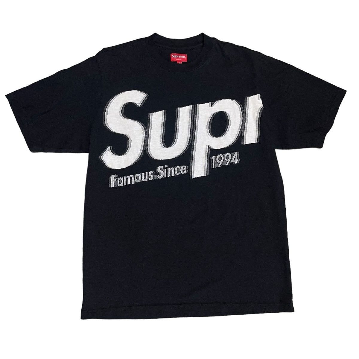 supreme Tシャツ 1994年産　ヴィンテージ Vintage Supreme Box Logo Established 1994 Long Sleeve Gray