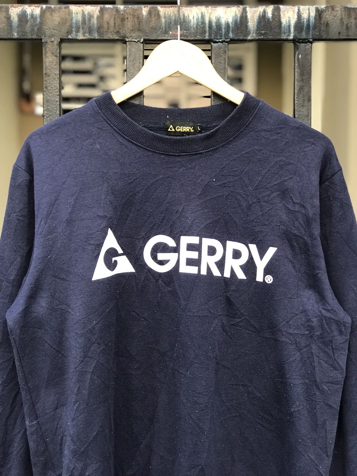 Japanese Brand Vintage Gerry biglogo Sweatshirt Size US M / EU 48-50 / 2 - 2 Thumbnail