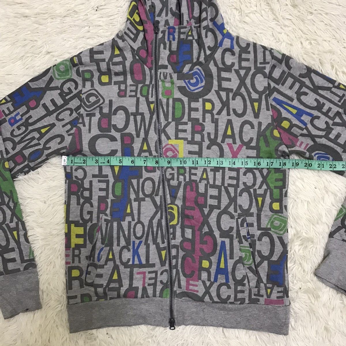 Japanese Brand JungleStorm hoodie full print Size S / US 4 / IT 40 - 9 Thumbnail